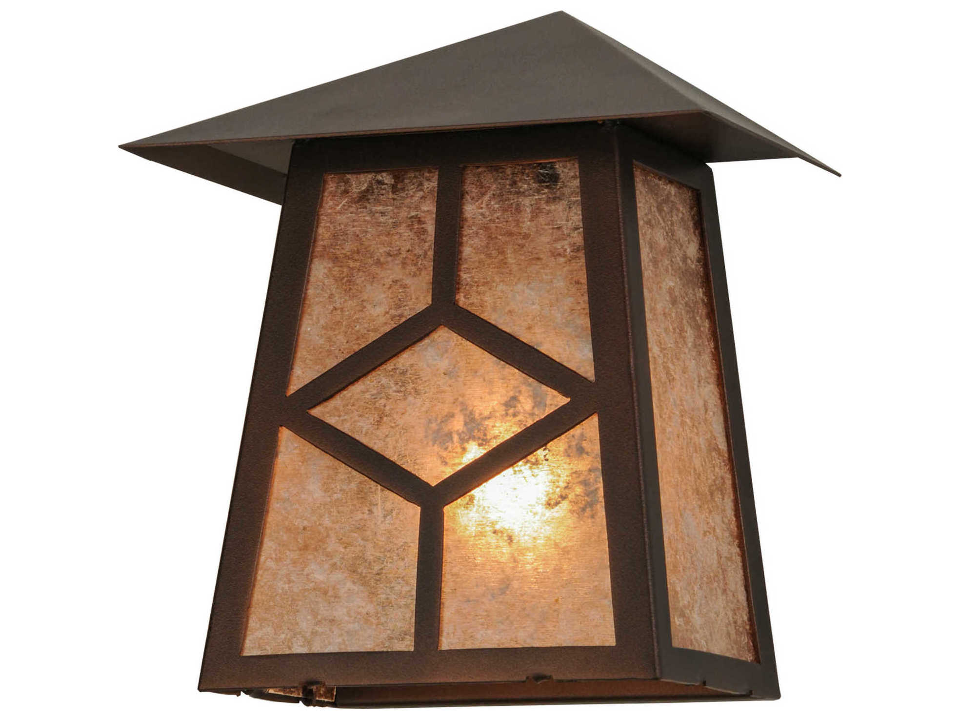 Meyda Diamond Mission Outdoor Wall Light