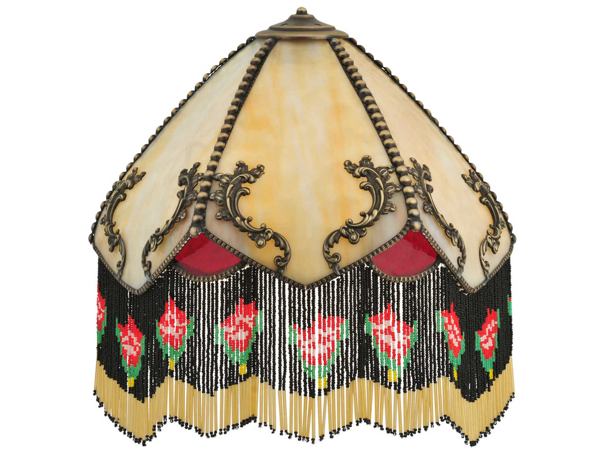 Meyda Isabella 1-Light Black Tiffany Wall Sconce