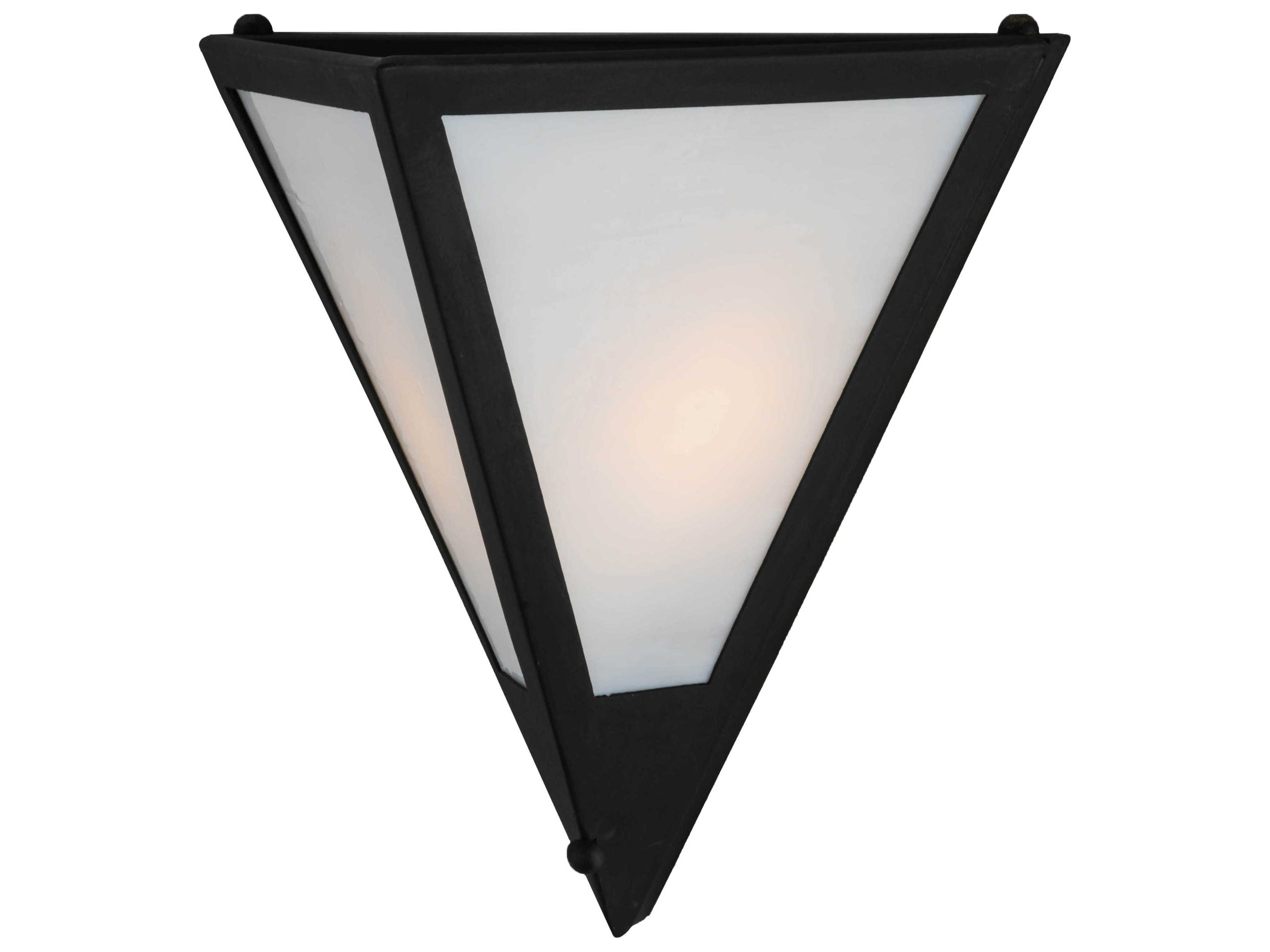 Meyda Mission 1-Light Black Wall Sconce