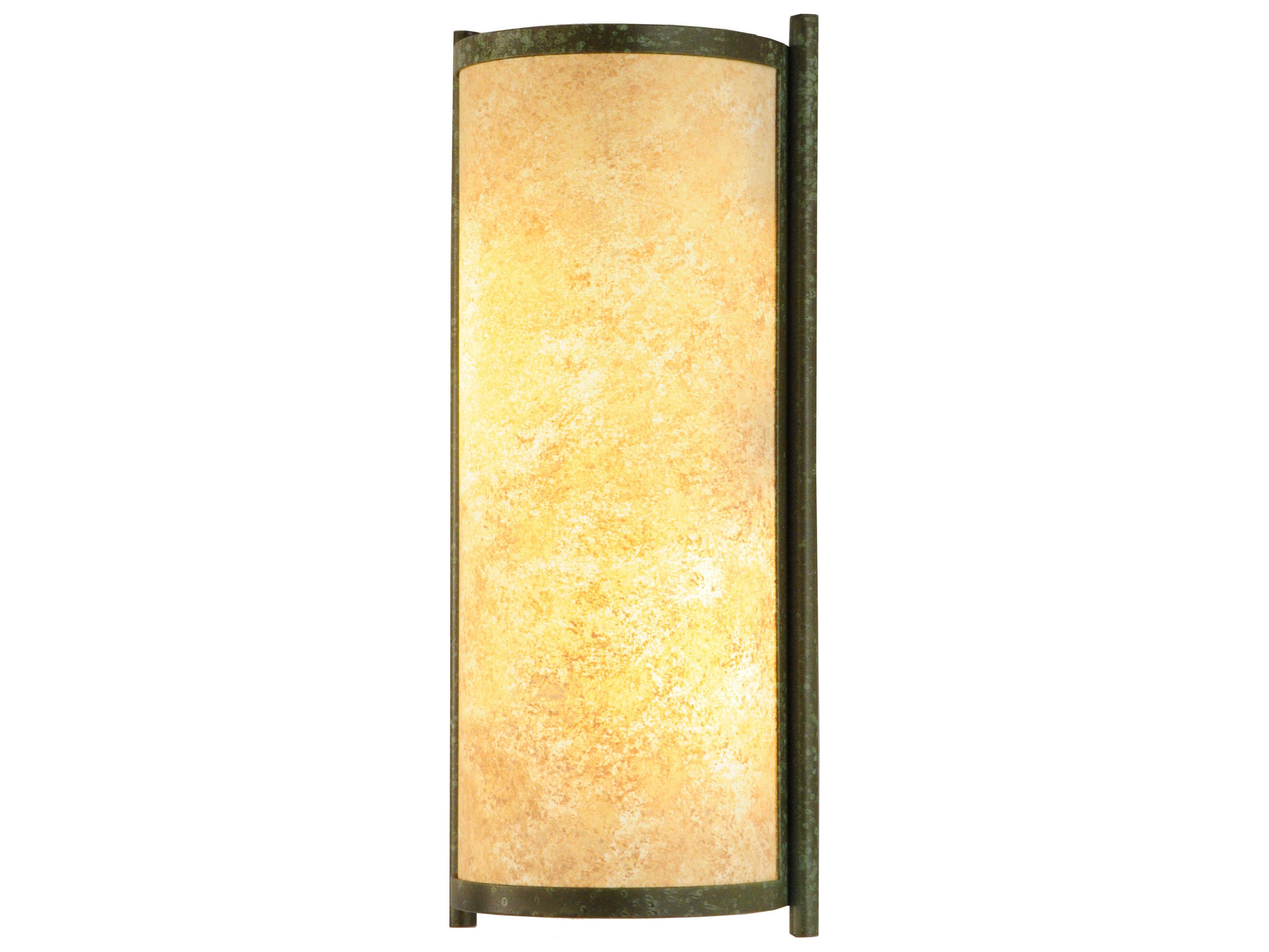 Meyda Mission 4-Light Brown Wall Sconce