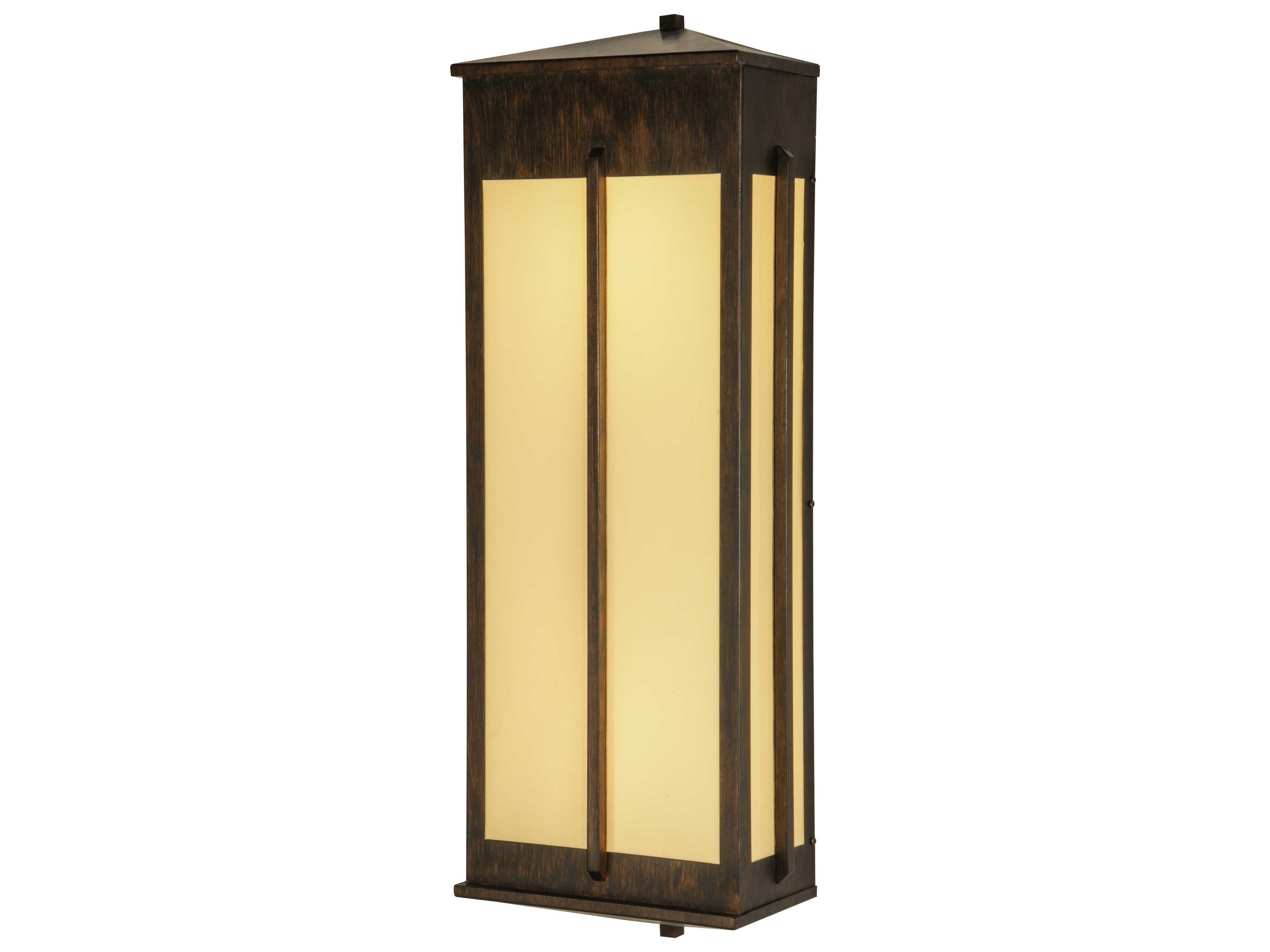 Meyda Mission 6-Light Bronze Wall Sconce