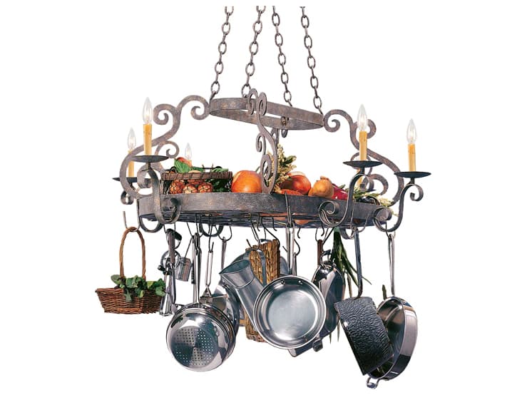 Meyda Neo 6-Light Ash Gray Island Pendant