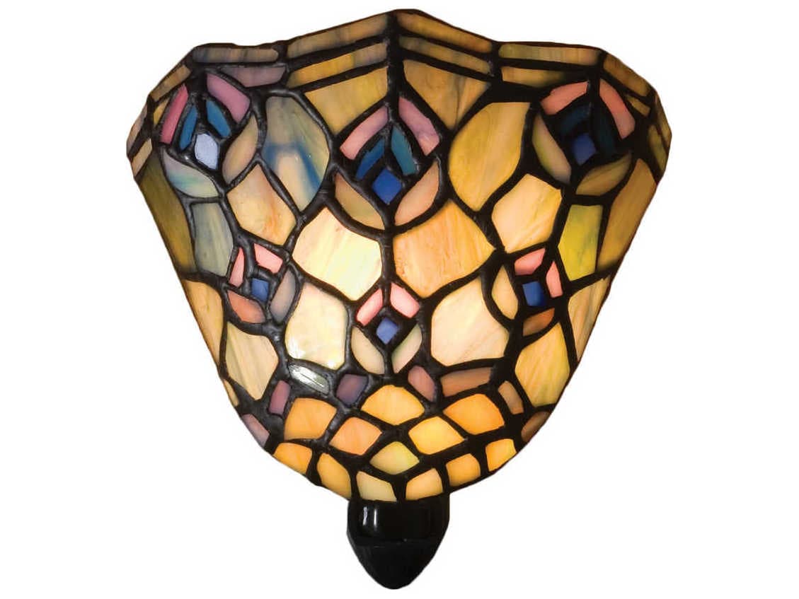 Meyda Peacock Feather Night Light