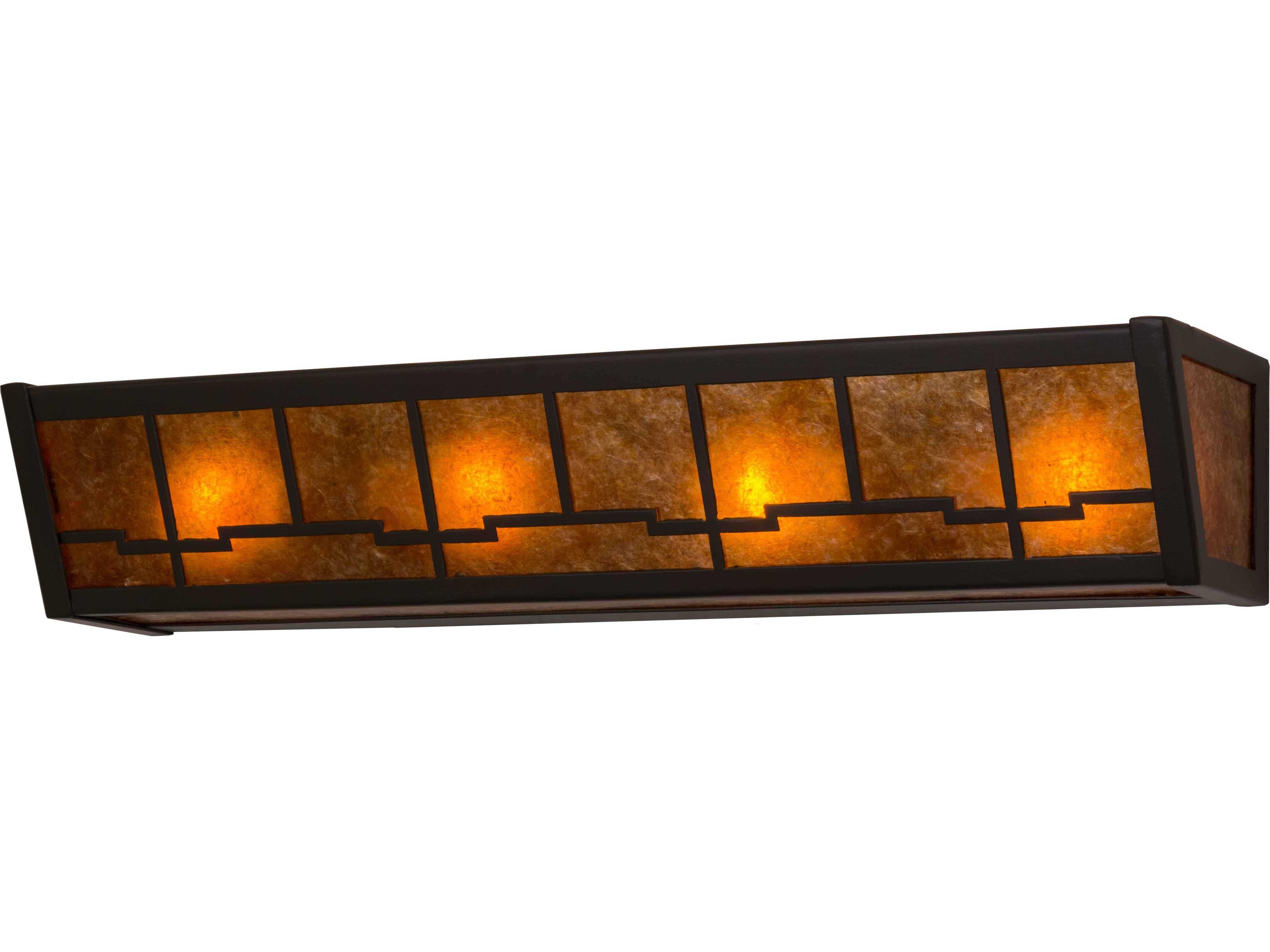 Meyda Old Forge 4-Light Bronze Vanity Light