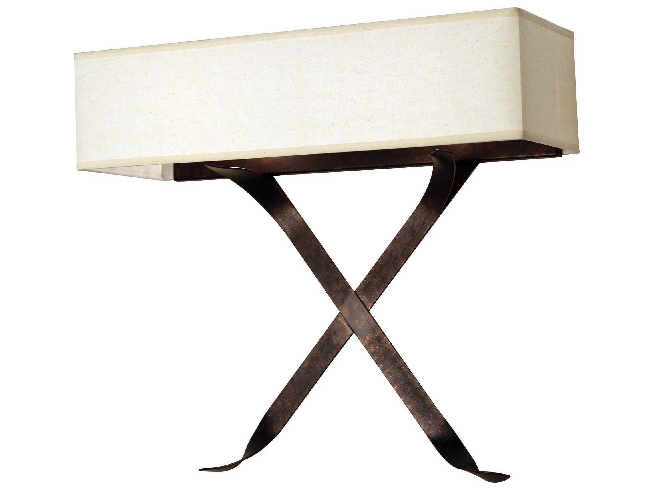 Meyda Paige 2-Light Black Gray Wall Sconce