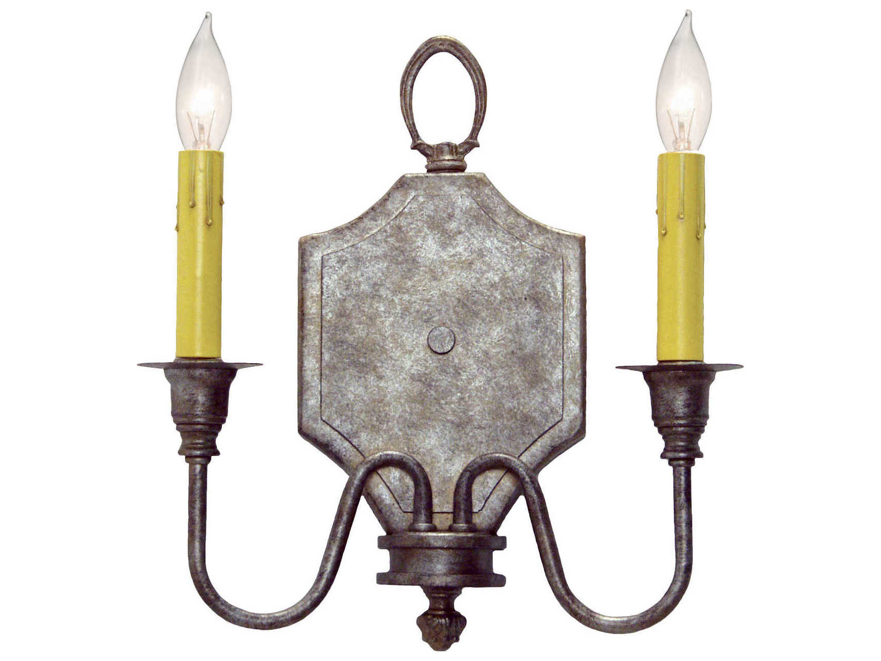 Meyda Paquita 2-Light Corinth Gray Wall Sconce