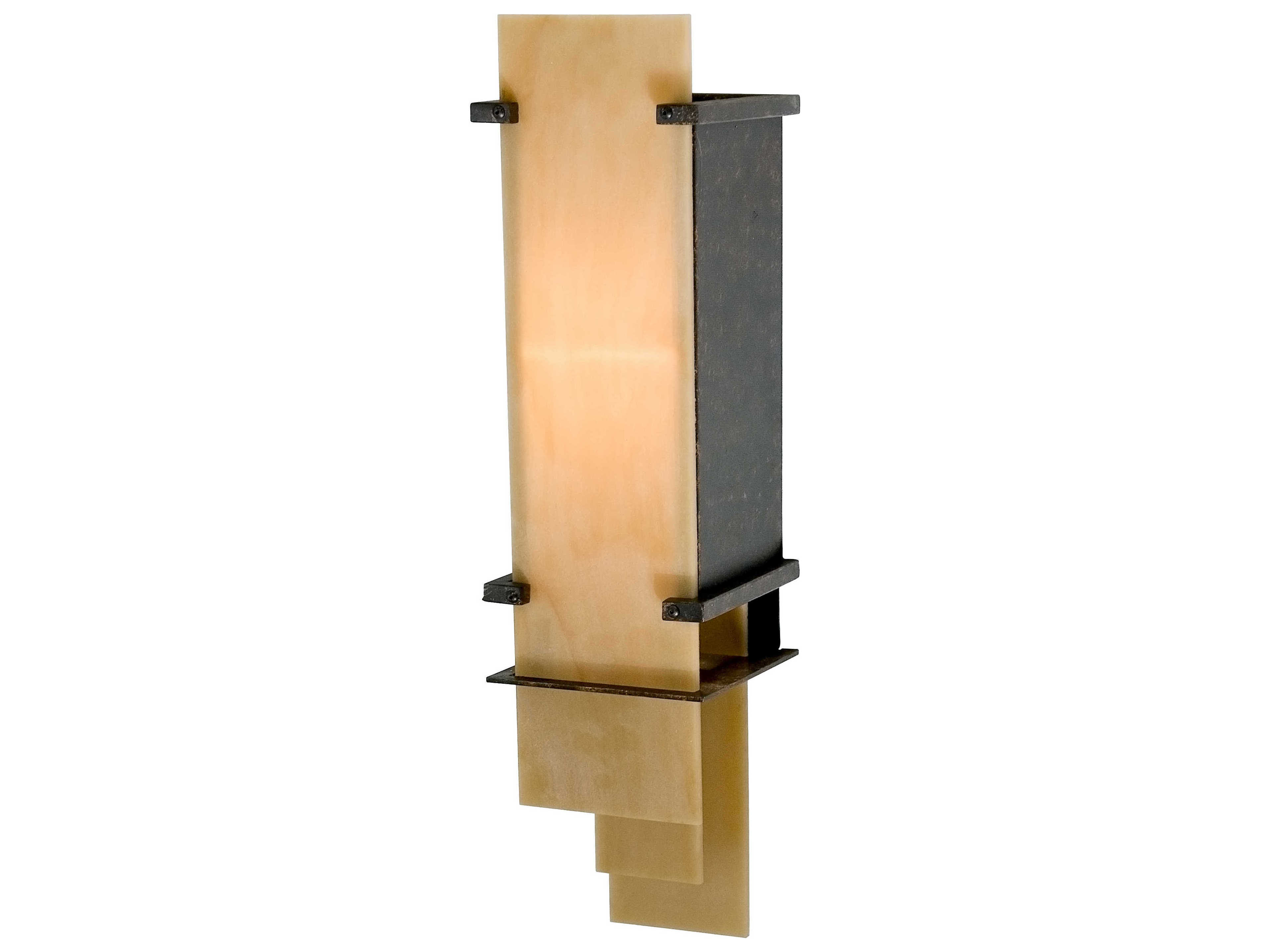 Meyda Patricia 1-Light Brown Wall Sconce