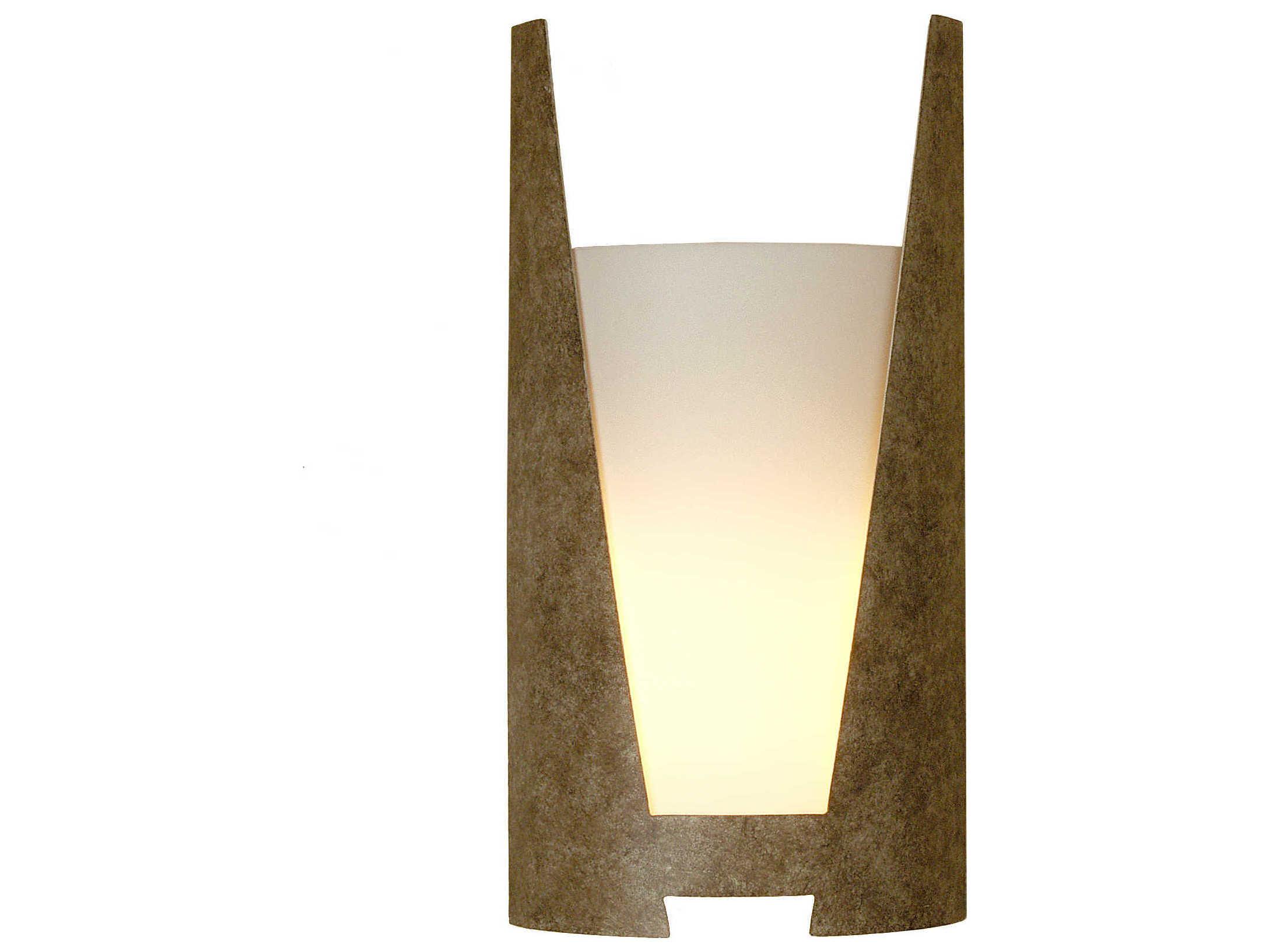 Meyda Pinnacle 2-Light Organic Rust Brown Wall Sconce
