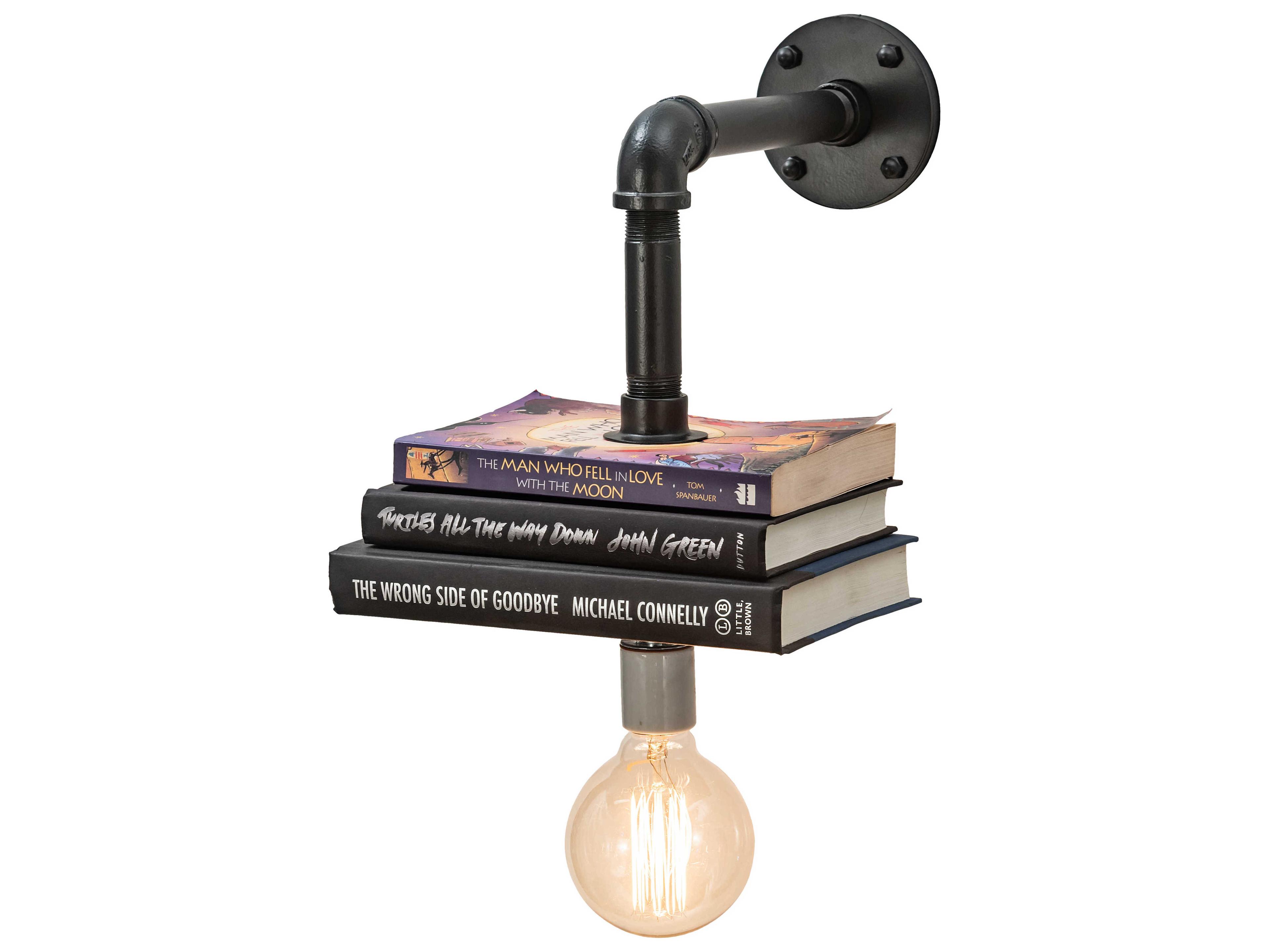Meyda Pipedream 1-Light Black Wall Sconce
