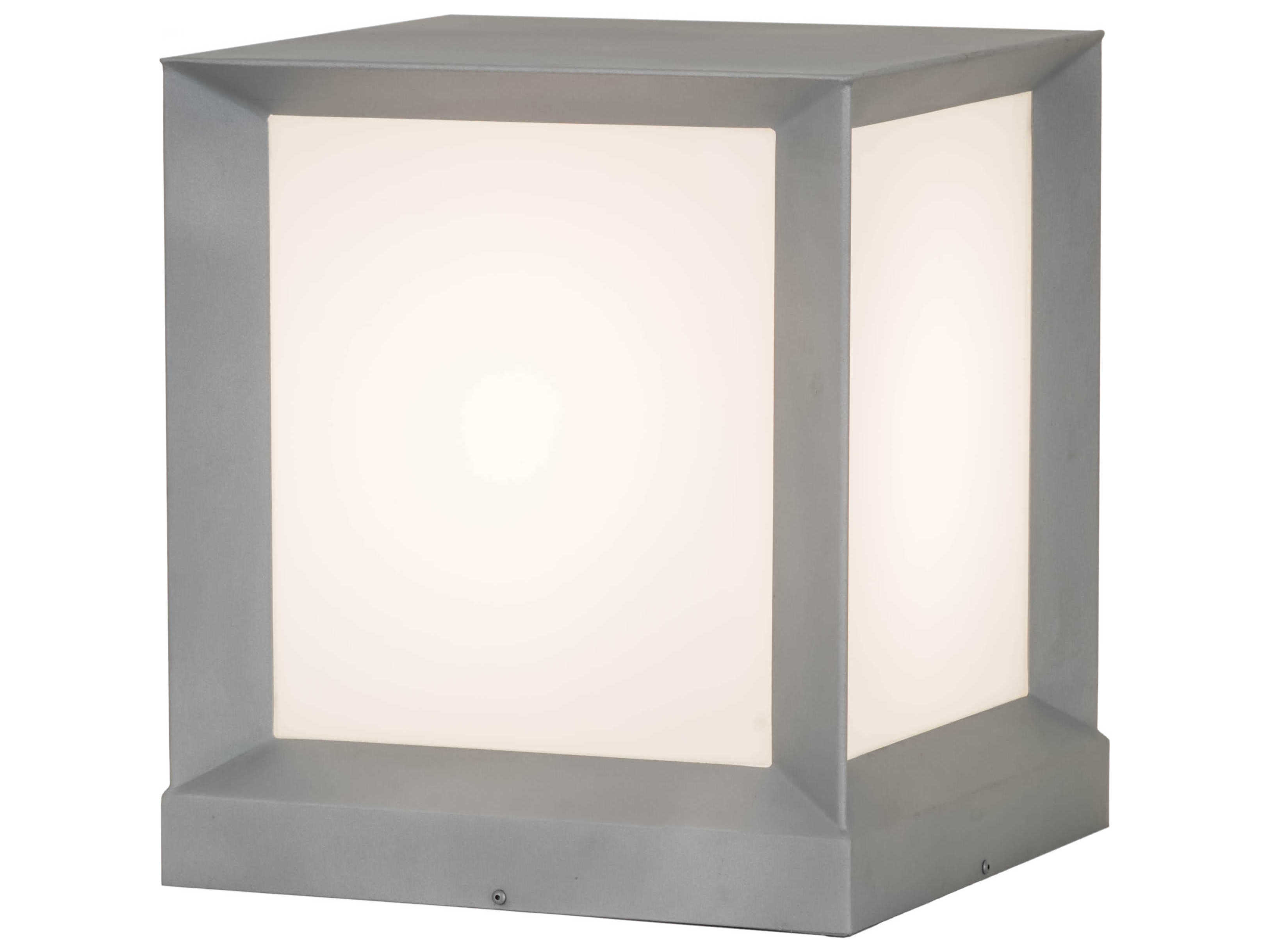 Meyda Glass Outdoor Post Light
