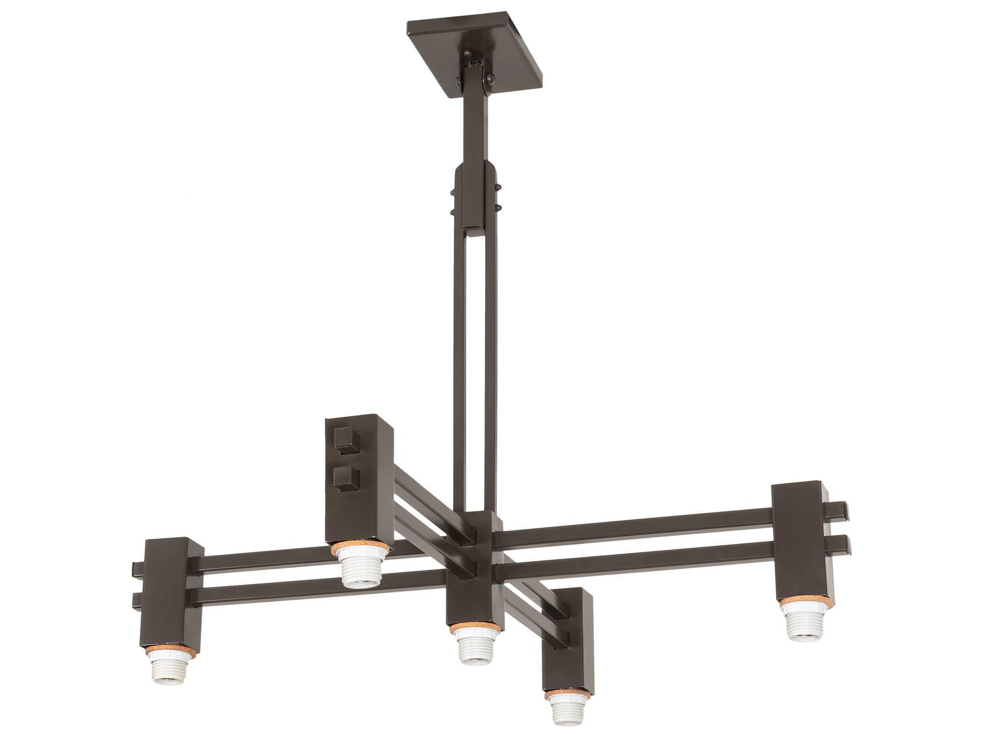 Meyda Roylance 5-Light Timeless Bronze Chandelier