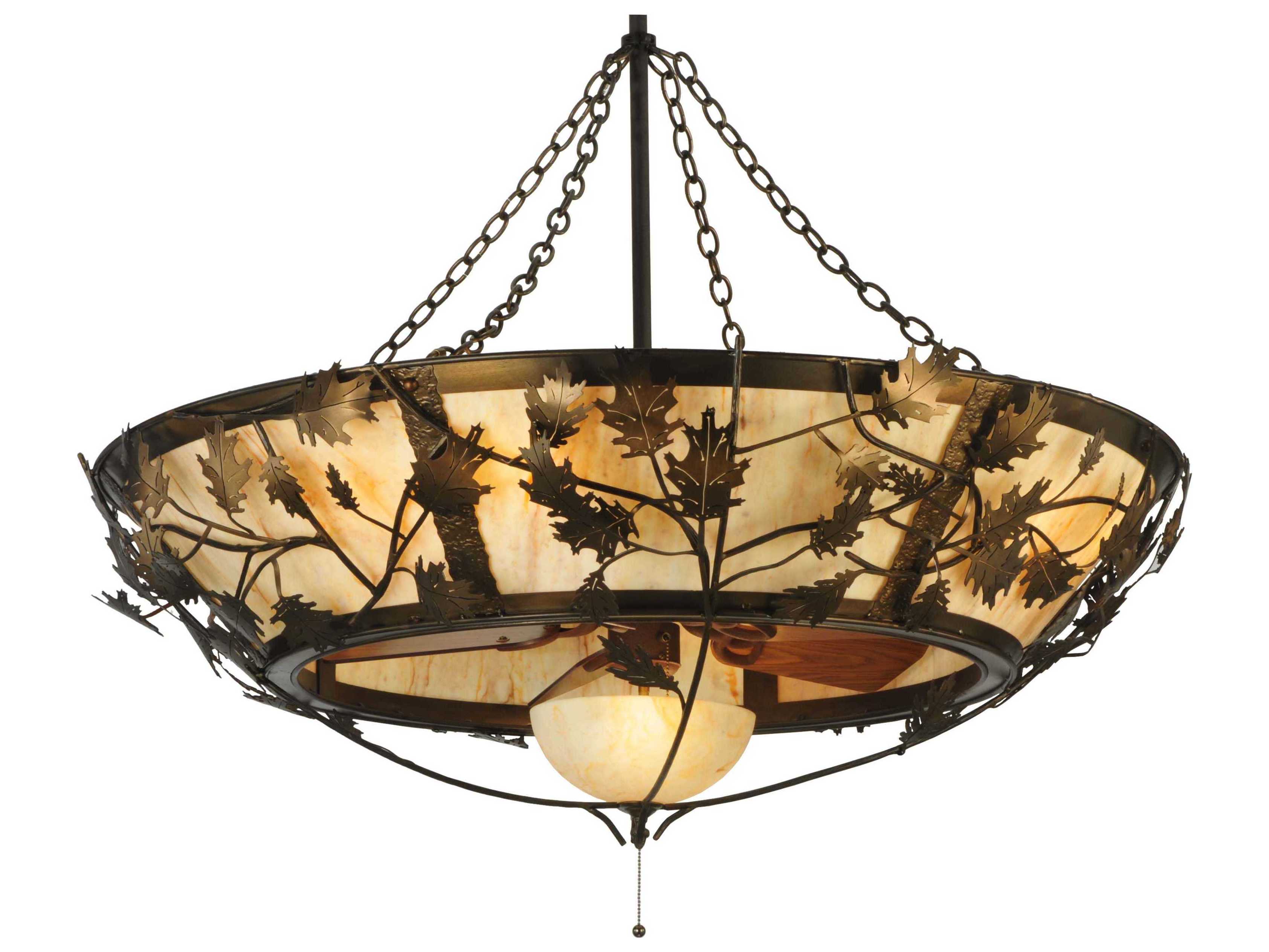 Meyda Oak Branch 11-Light Chandel-Air