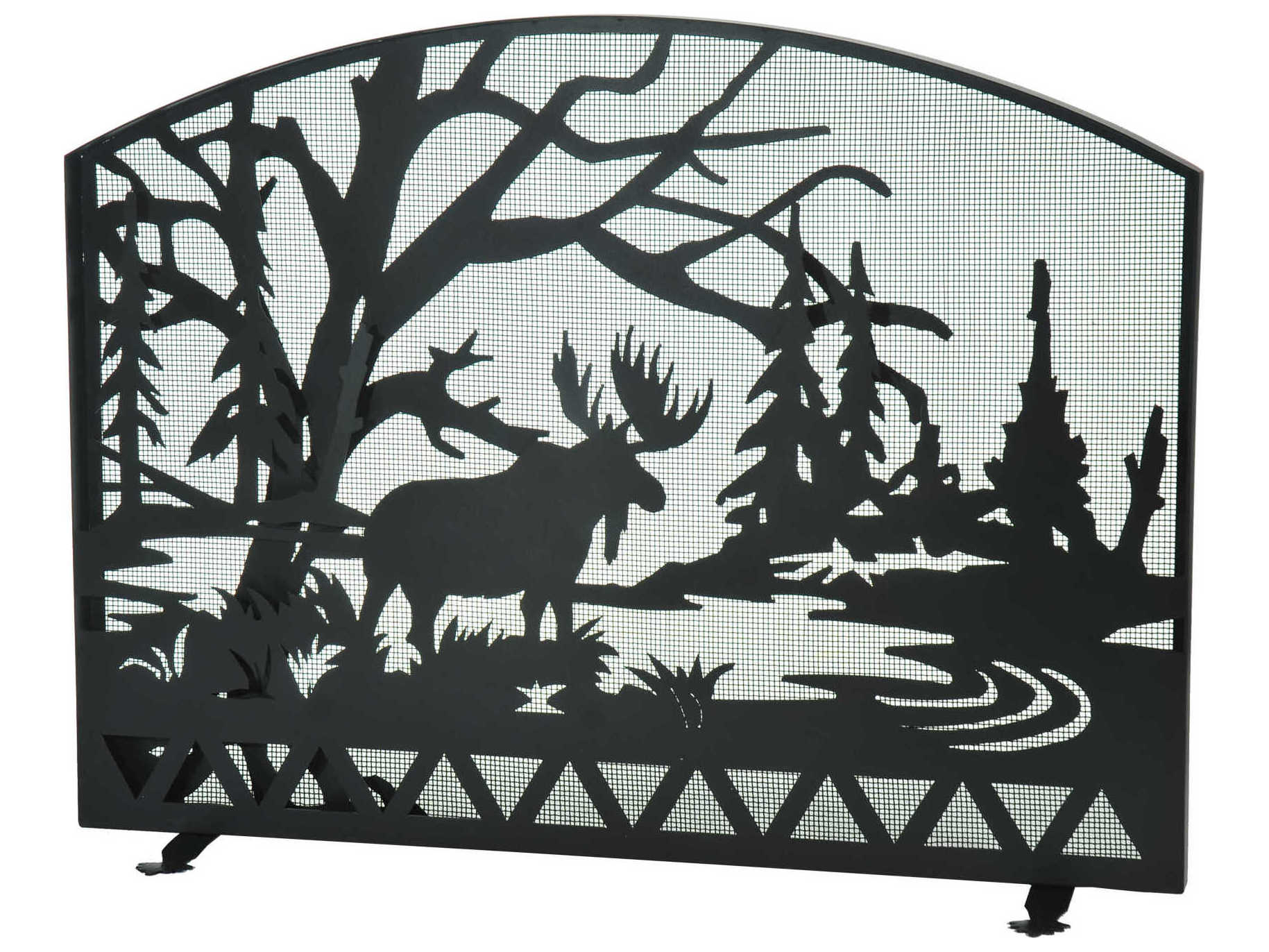 Meyda Moose Creek Fireplace Screen