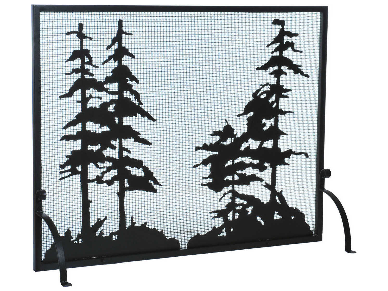 Meyda Tall Pines Fireplace Screen