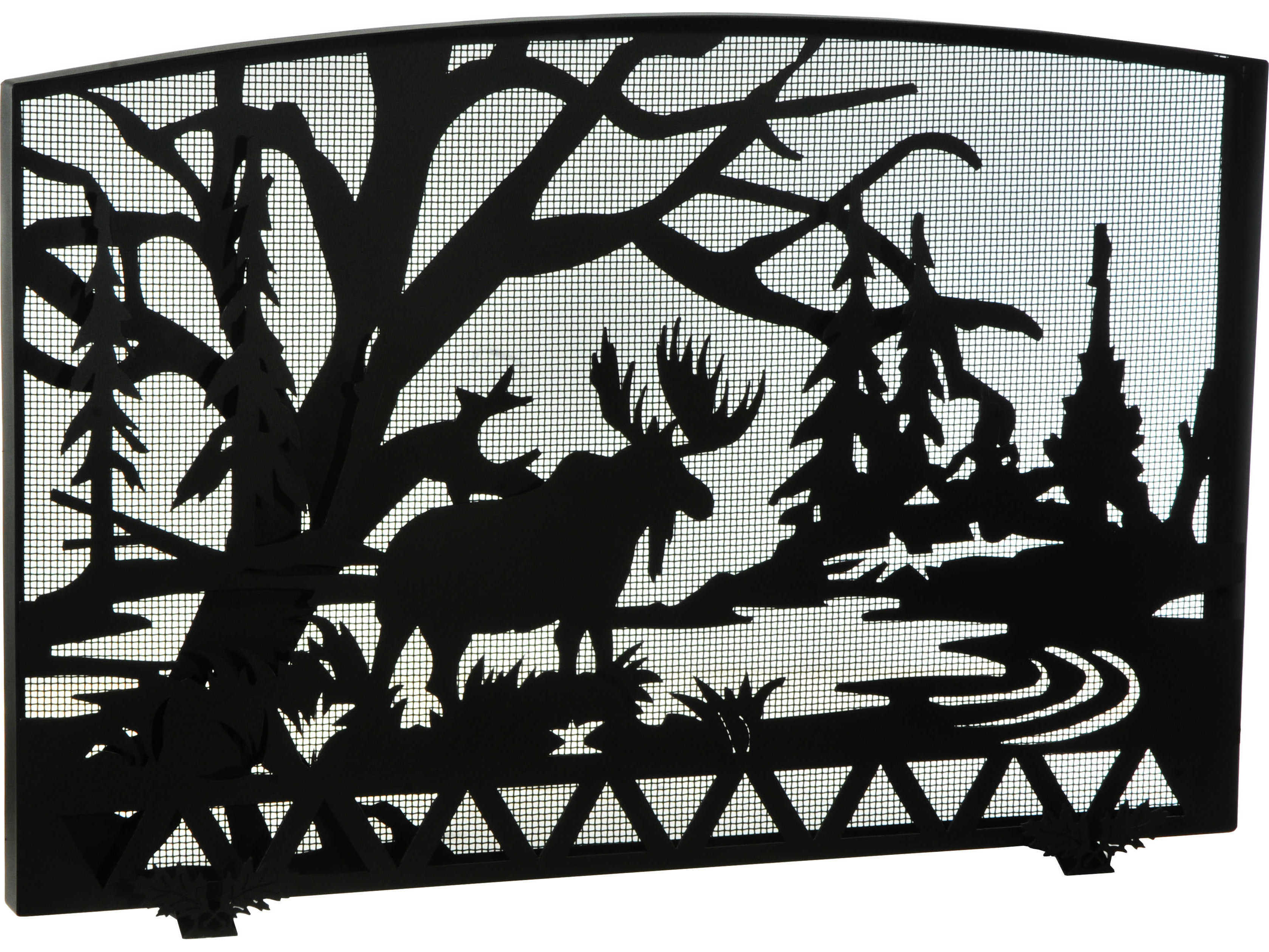 Meyda Moose Creek Fireplace Screen