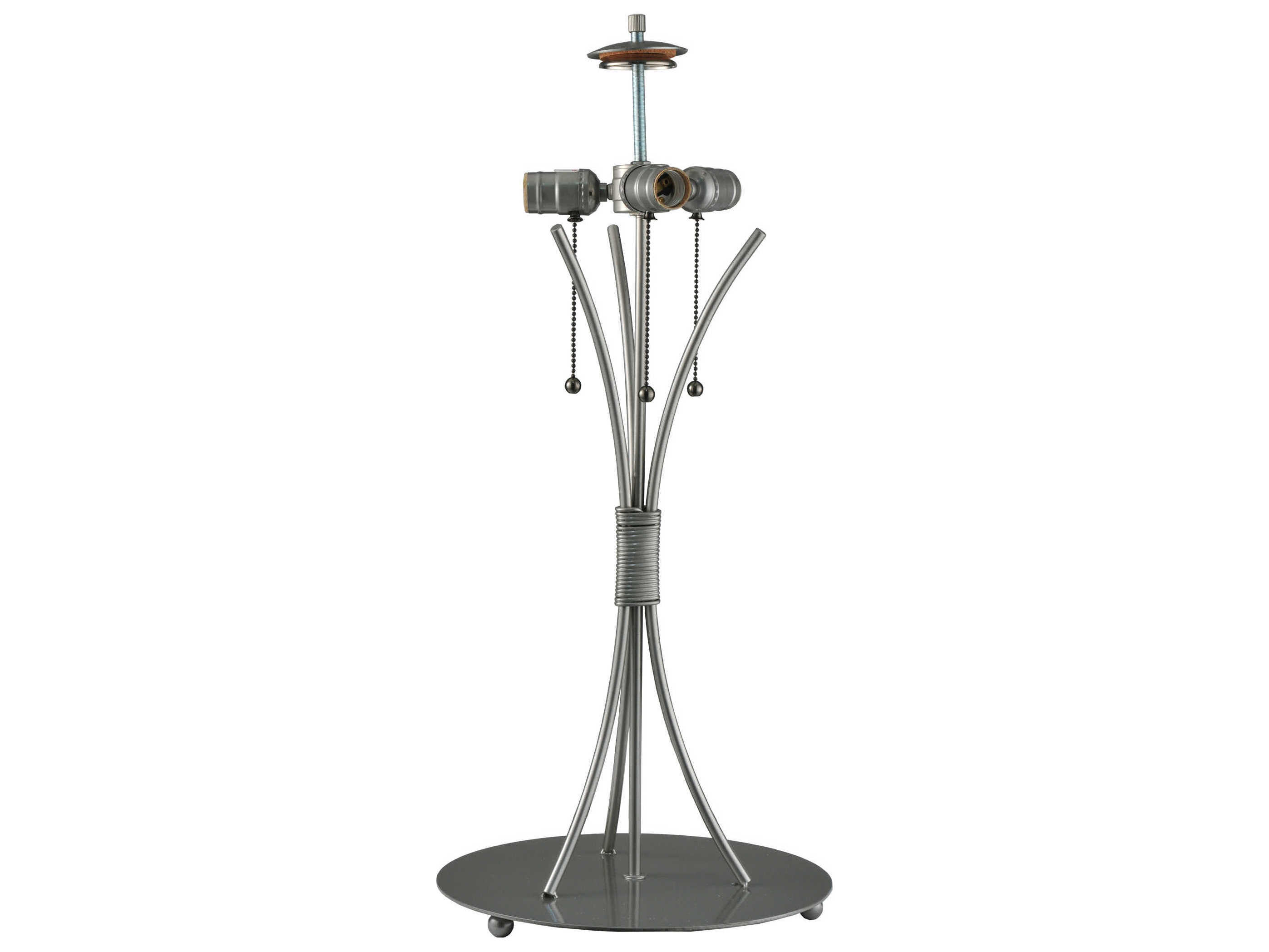 Meyda Wrought Iron Curved Arm Table Lamp Base