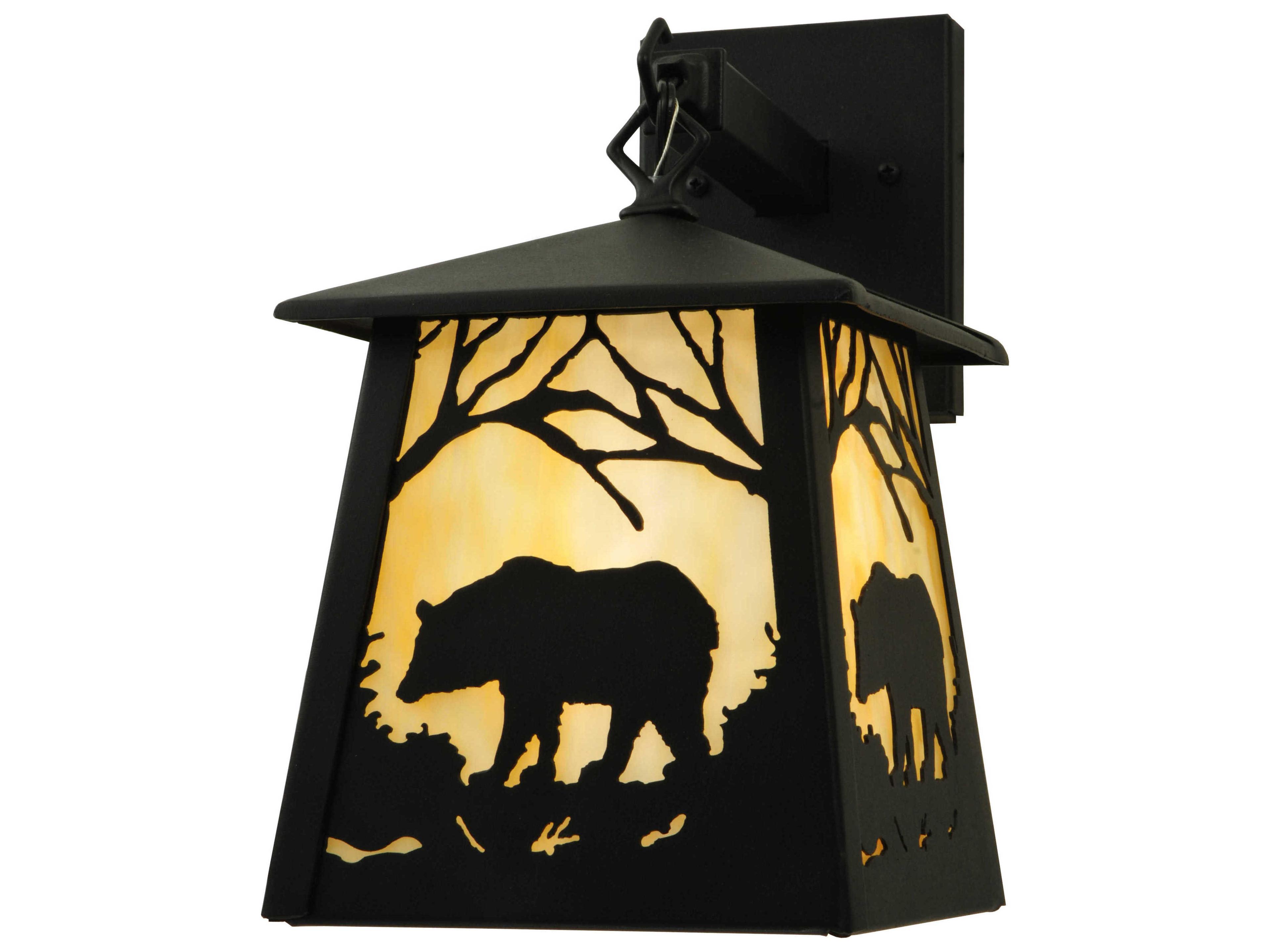Meyda Bear At Dawn Hanging Outdoor Wall Light