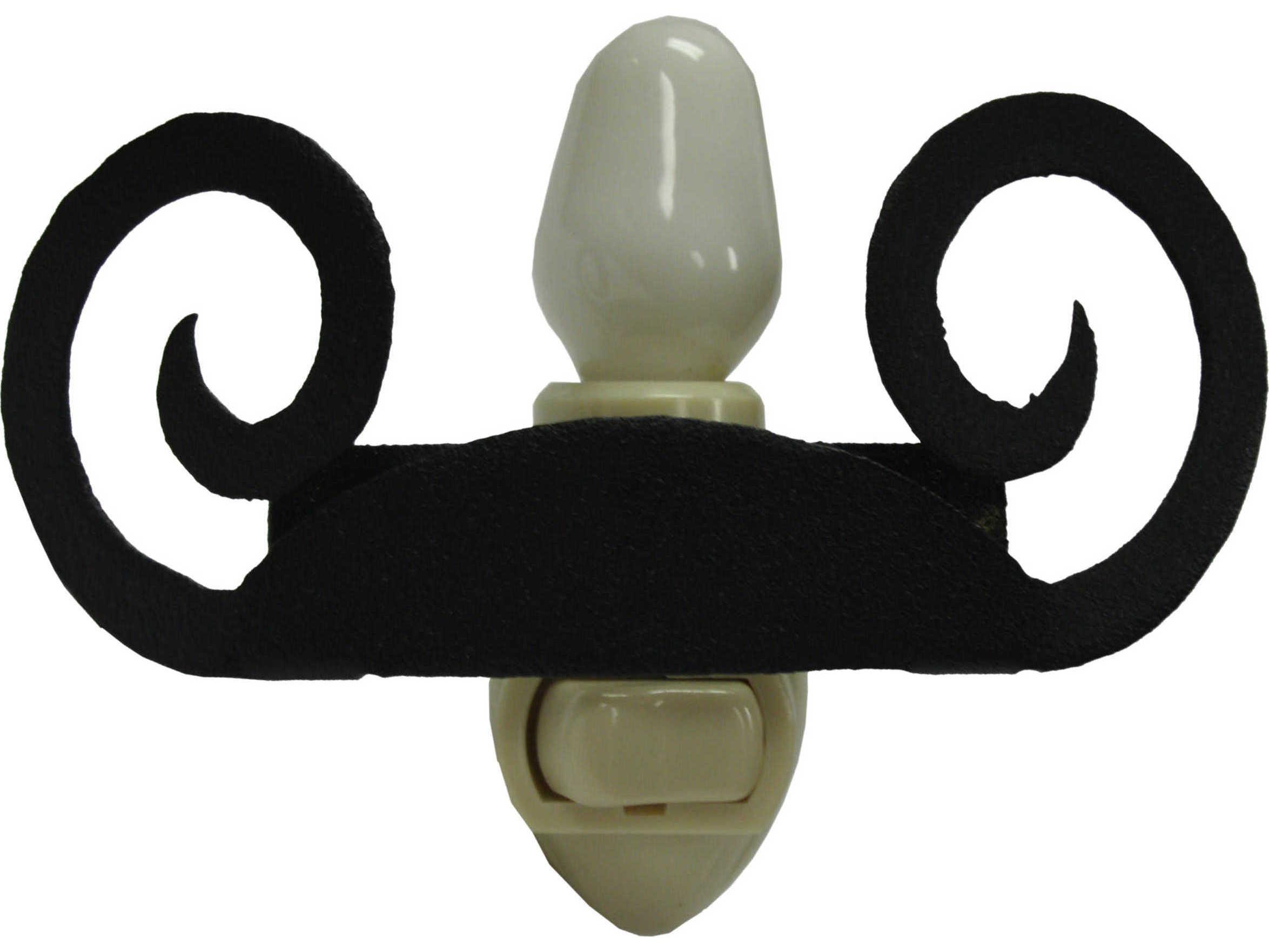 Meyda Rustic 8-Light Brown Wall Sconce