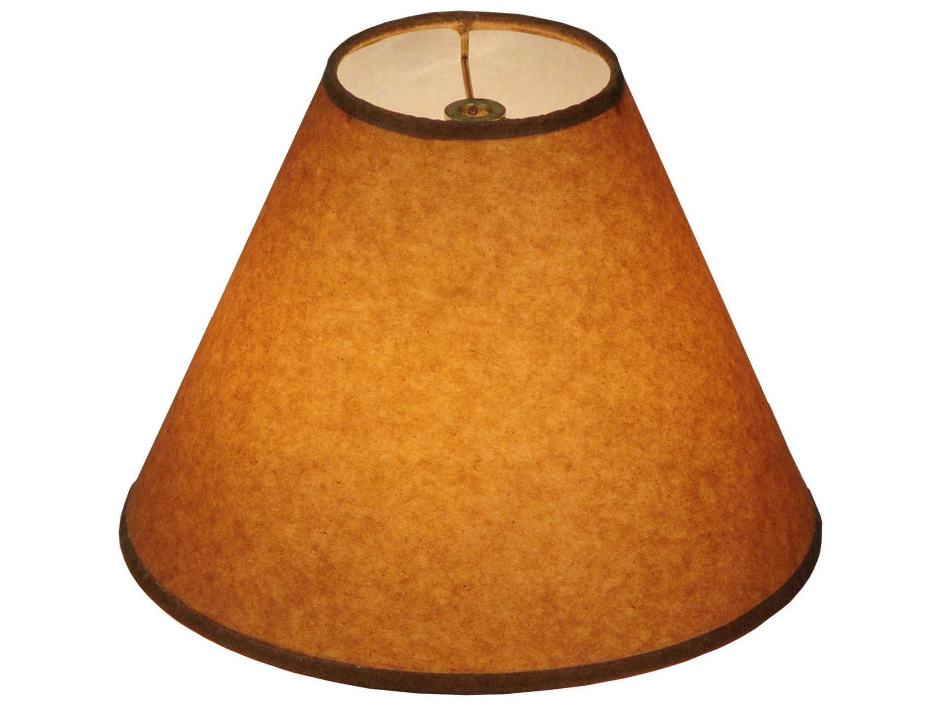 Meyda Taos Brown Parchment Shade