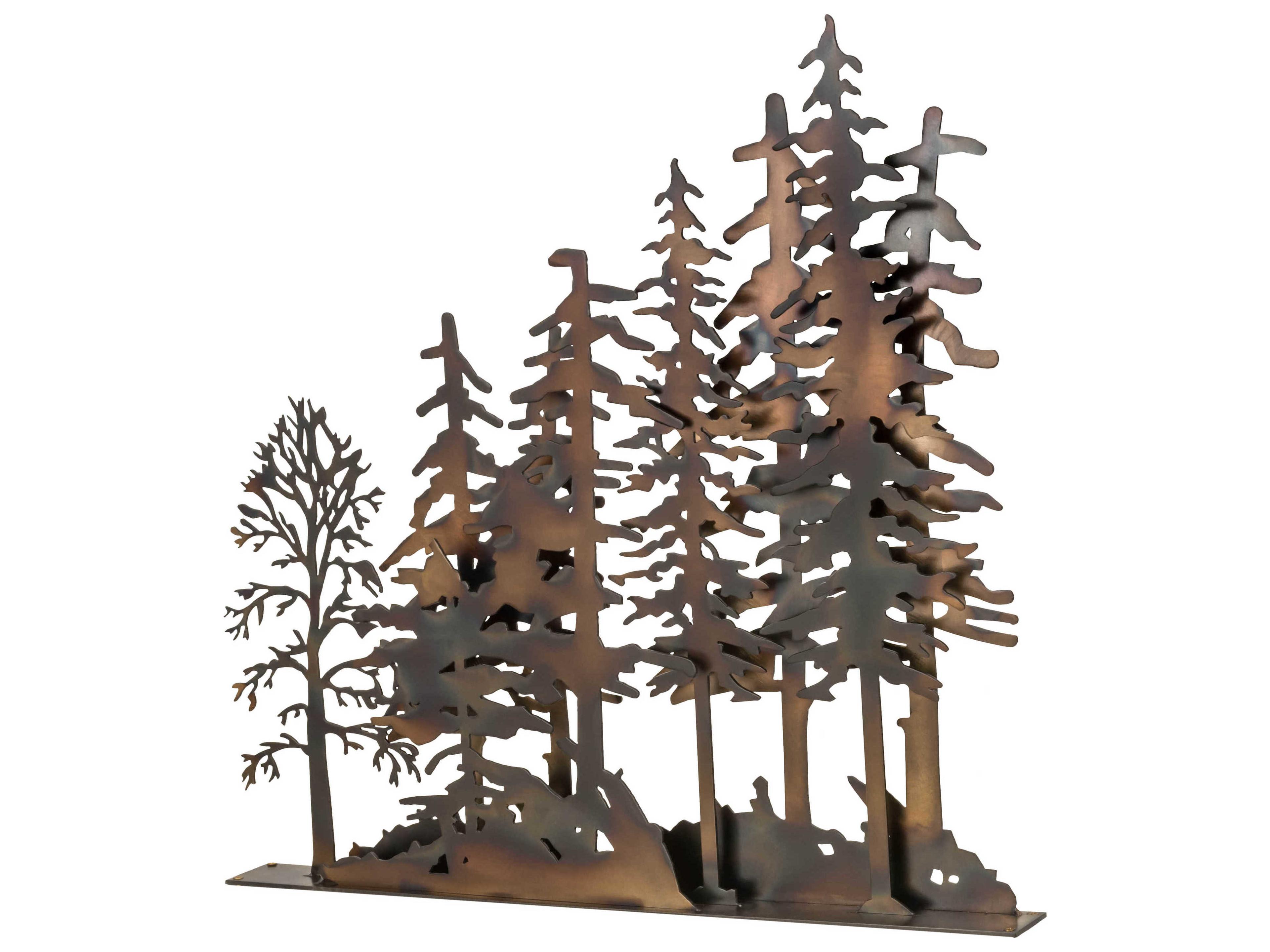 Meyda Tall Pines Window Art