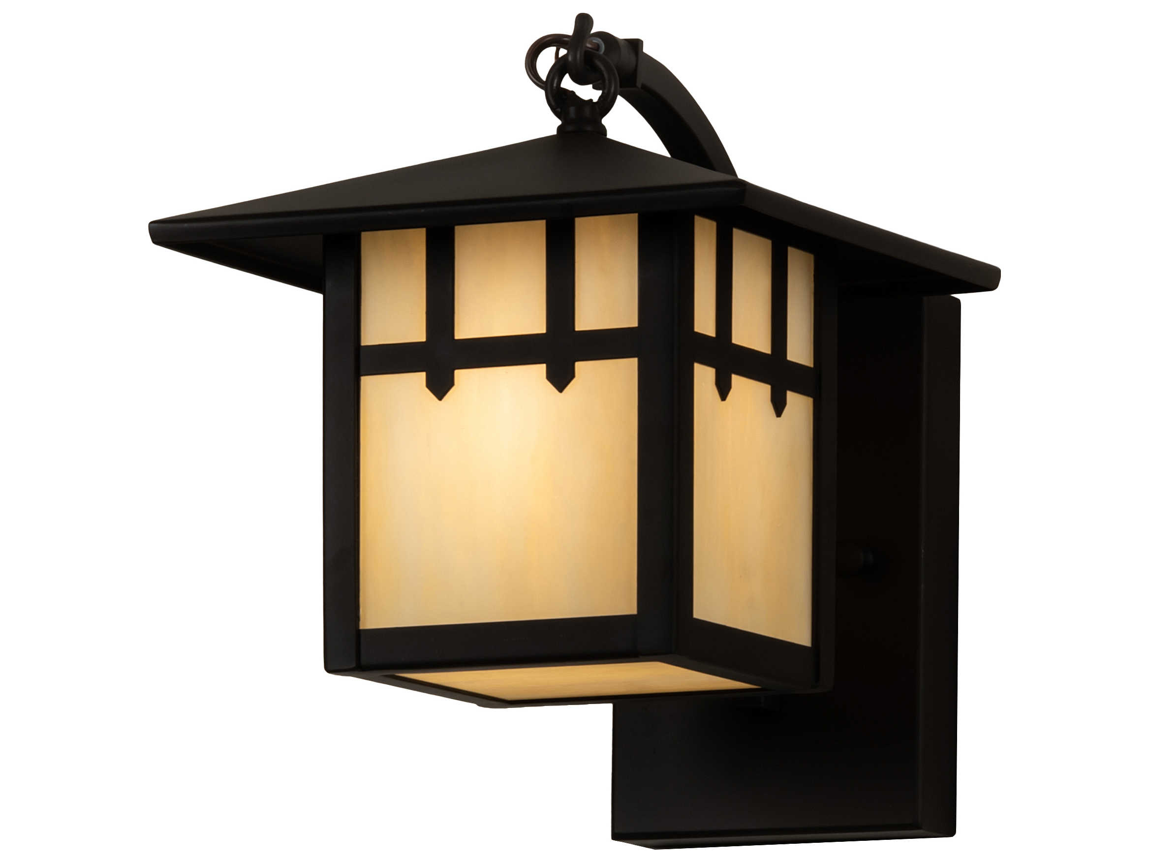 Meyda Seneca 1 - Light Glass Outdoor Wall Light