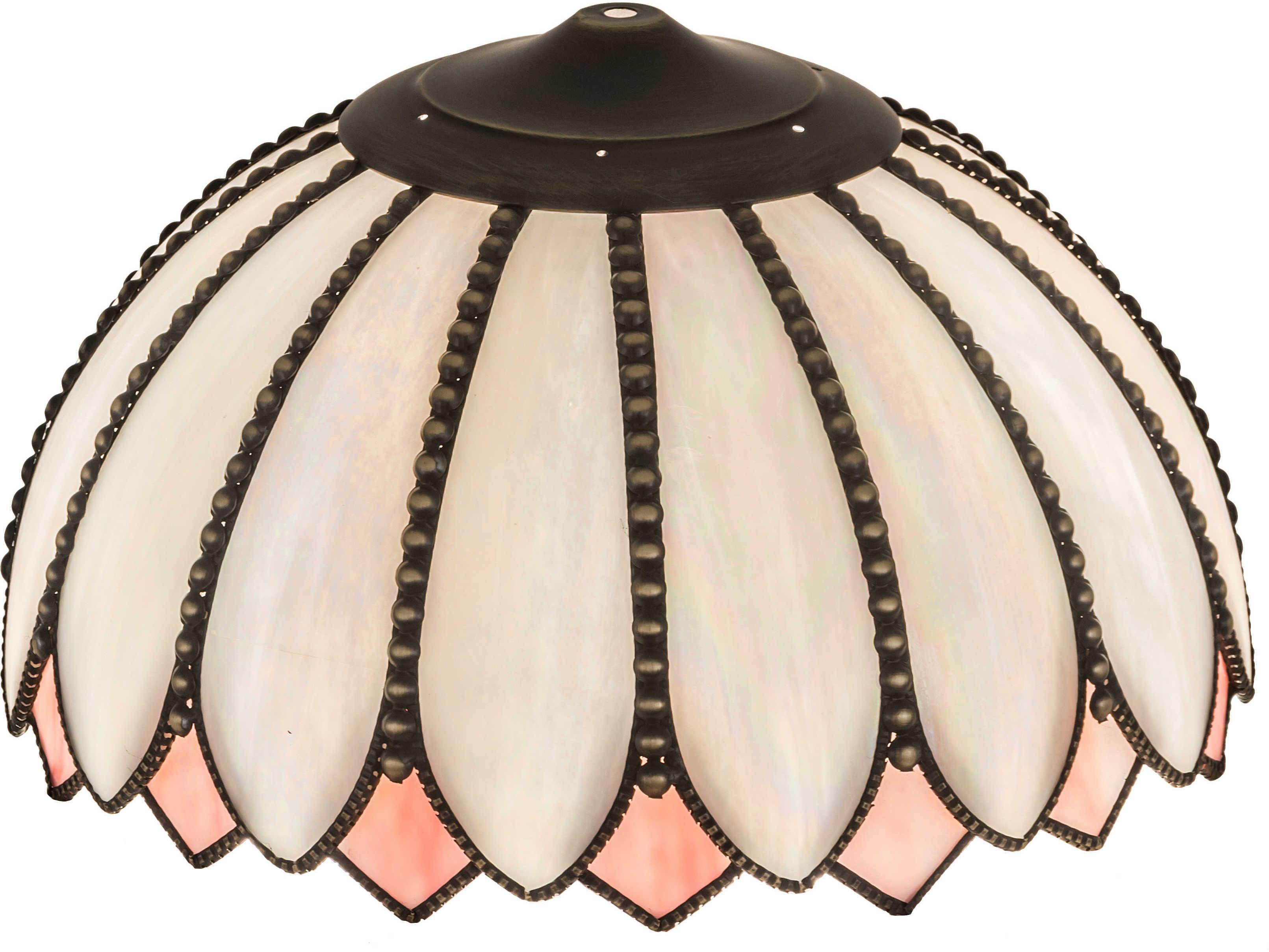 Meyda Daisy Ruby / Mauve Shade