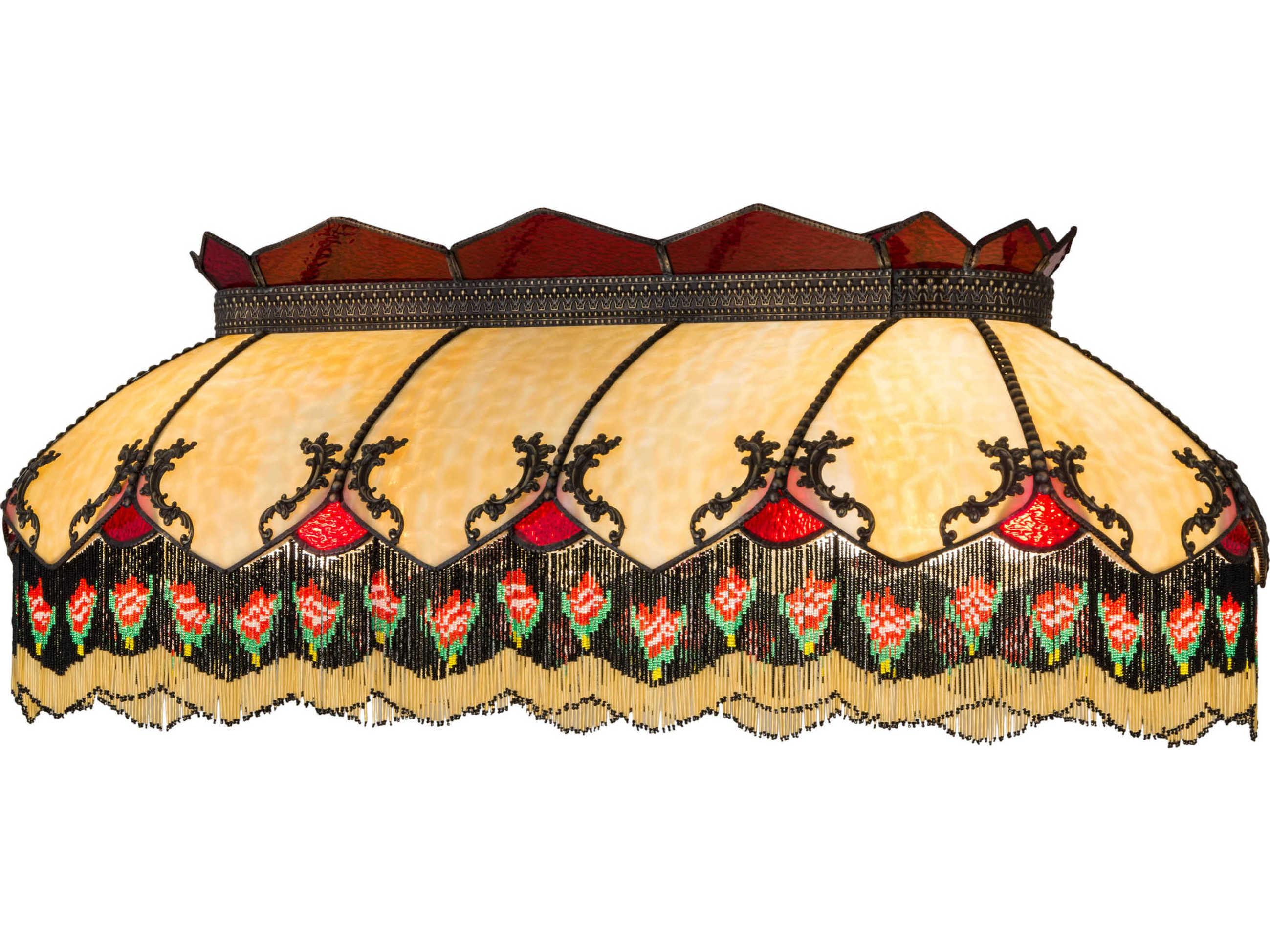 Meyda Isabella Black / Ruby 45" Shade