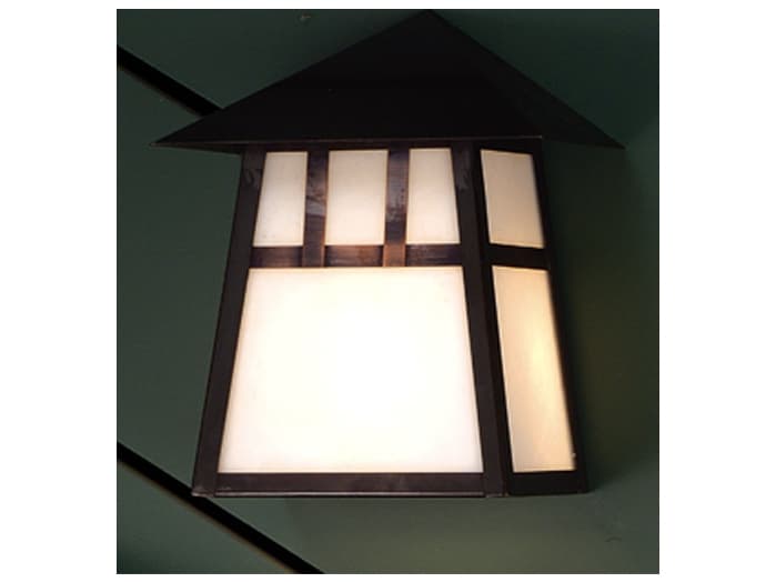 Meyda Stillwater Double Bar Mission 1 - Light Glass Outdoor Wall Light