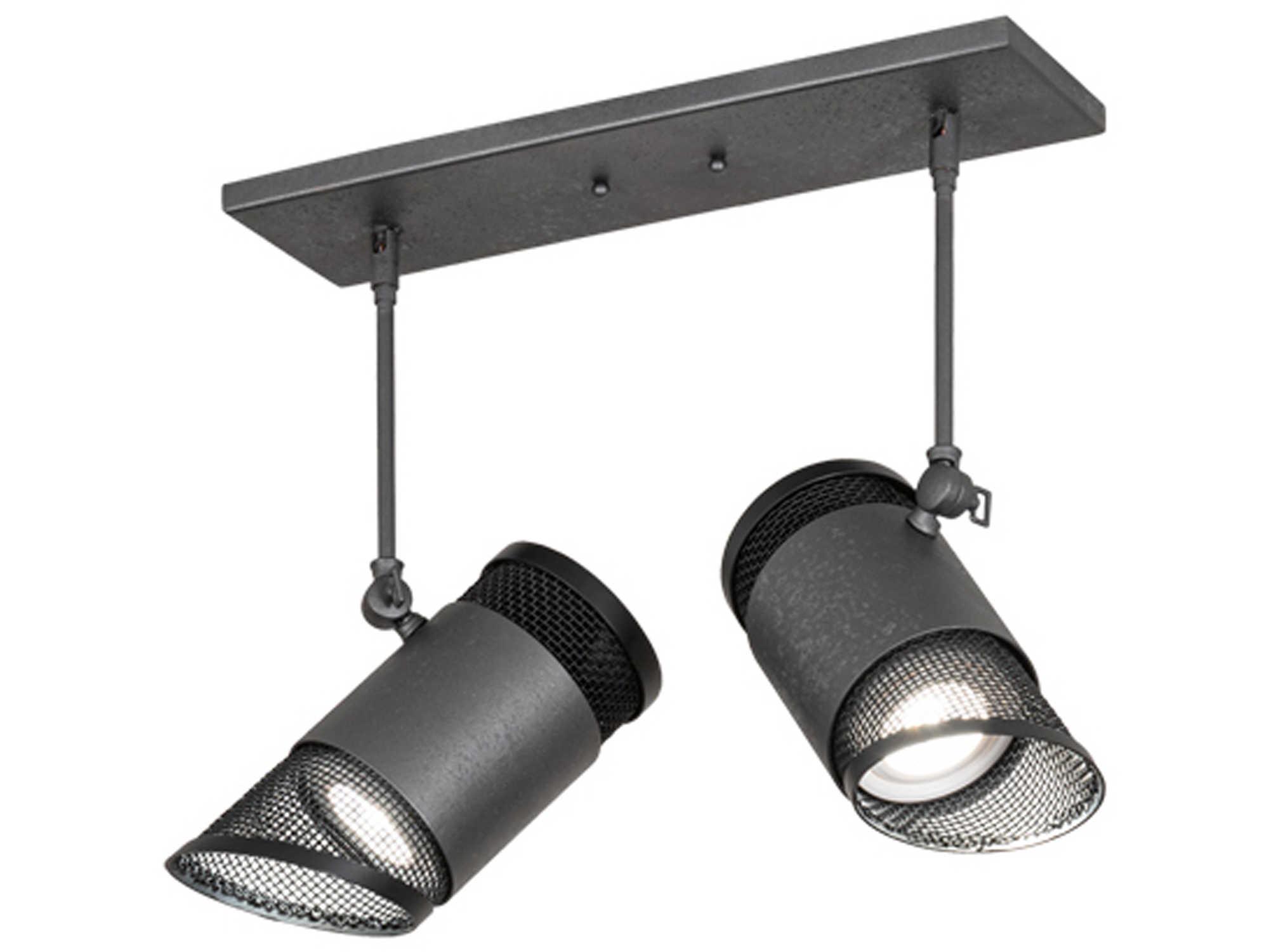 Meyda Telluride Magic 2-Light Black Island Pendant