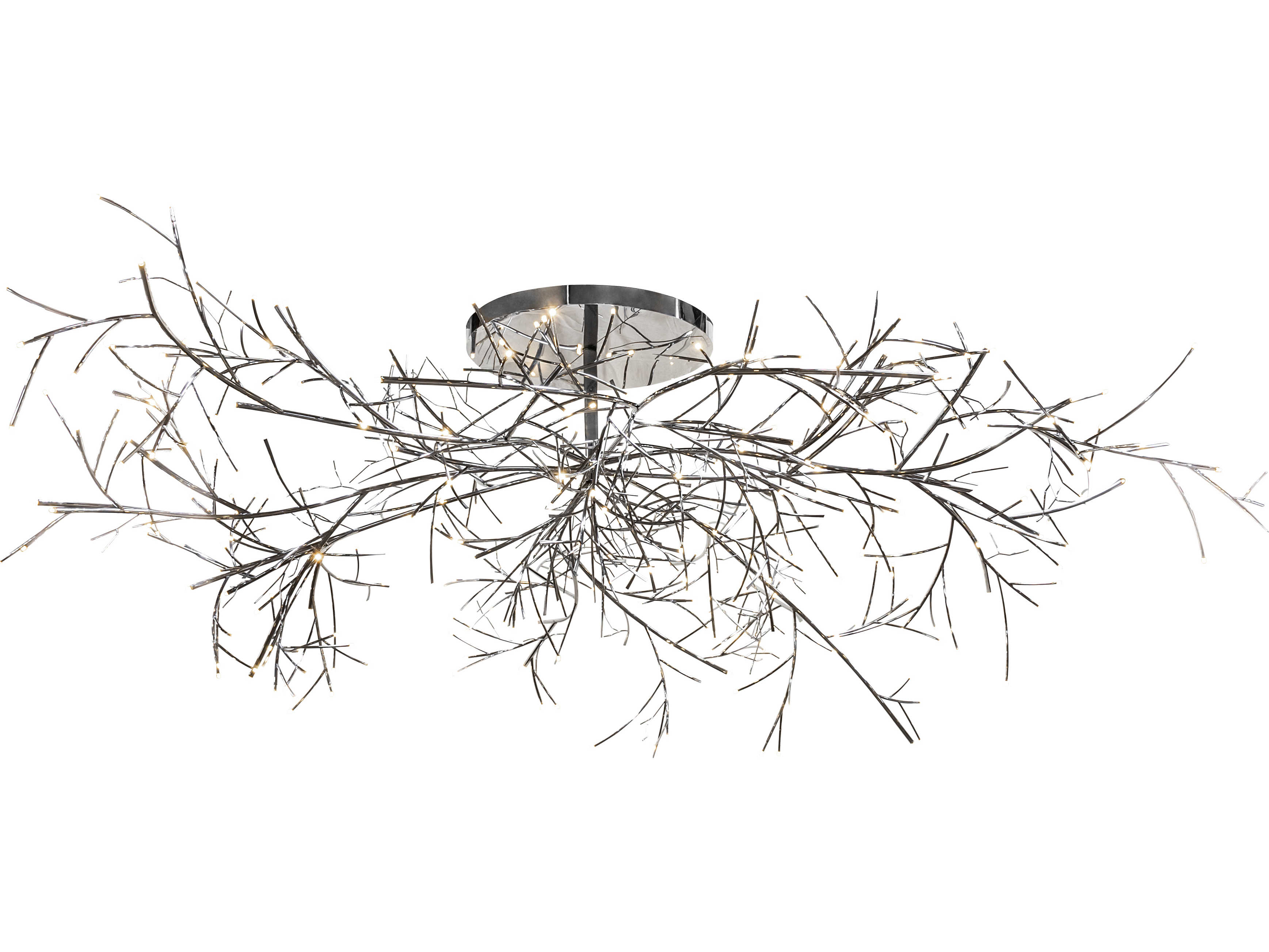 Meyda Thicket 296-Light Chrome Stainless Steel LED Sputnik Pendant