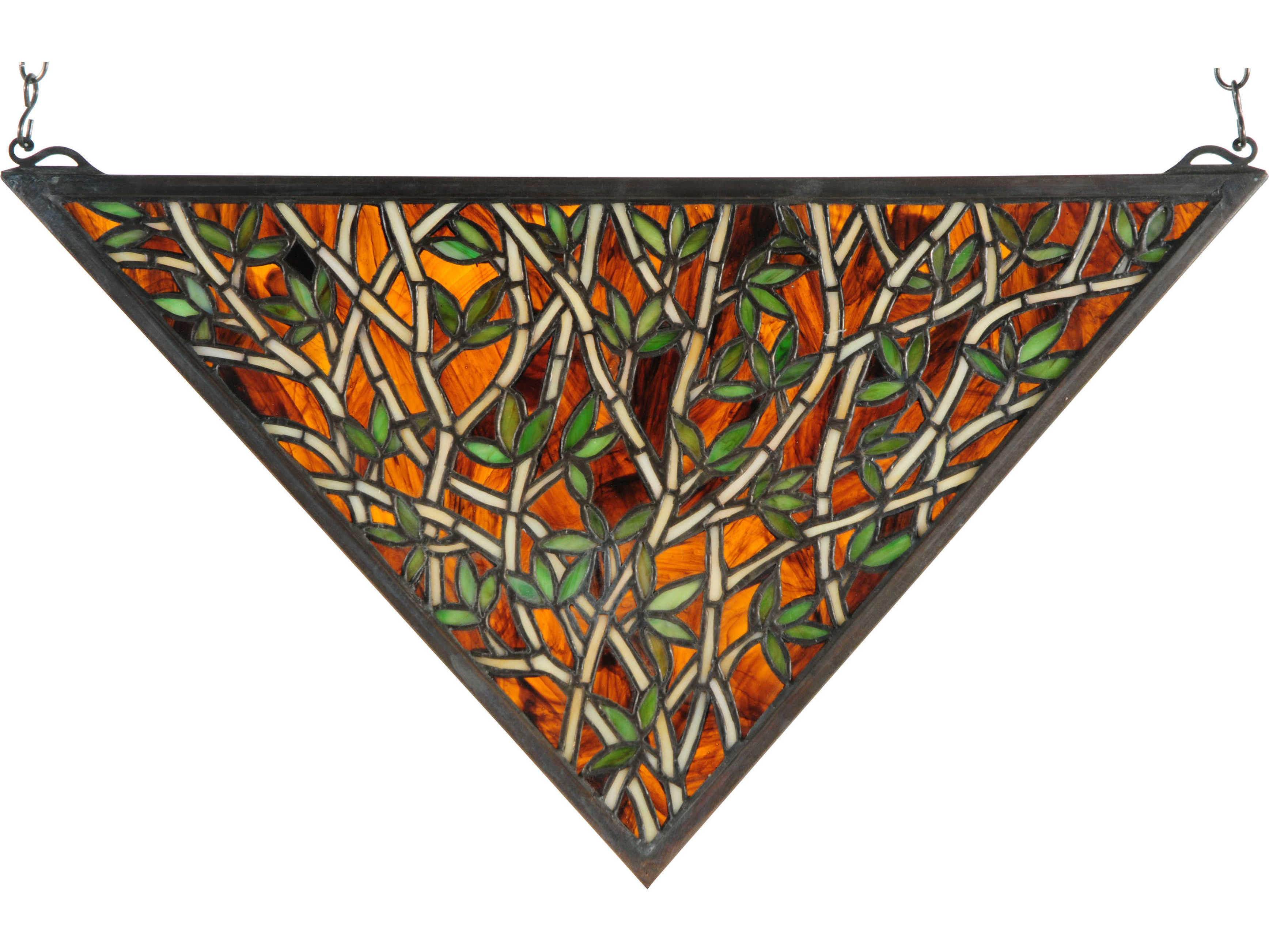 Meyda Tiffany Bamboo Stained Glass Window