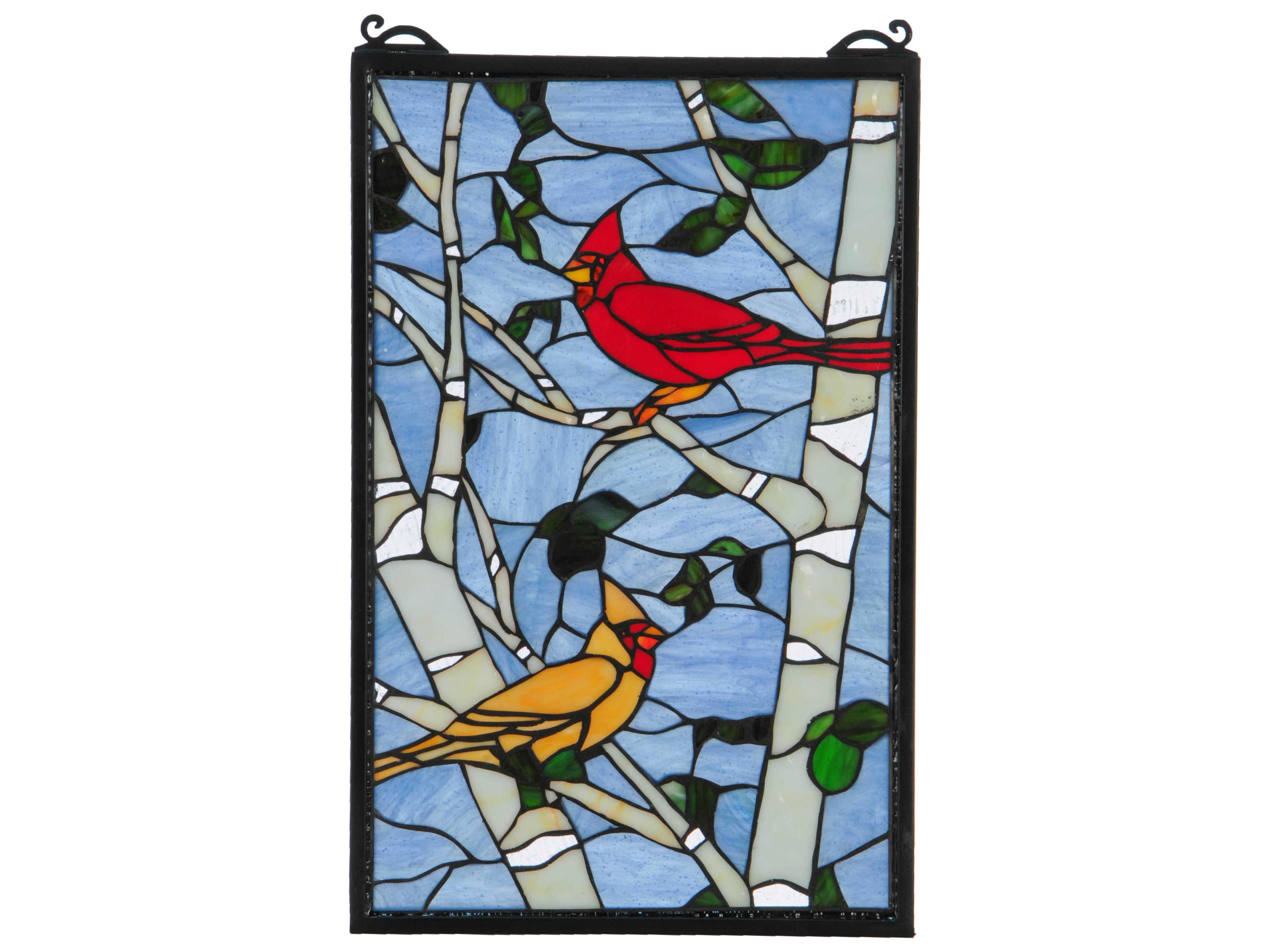 Meyda Tiffany Cardinal Morning Window