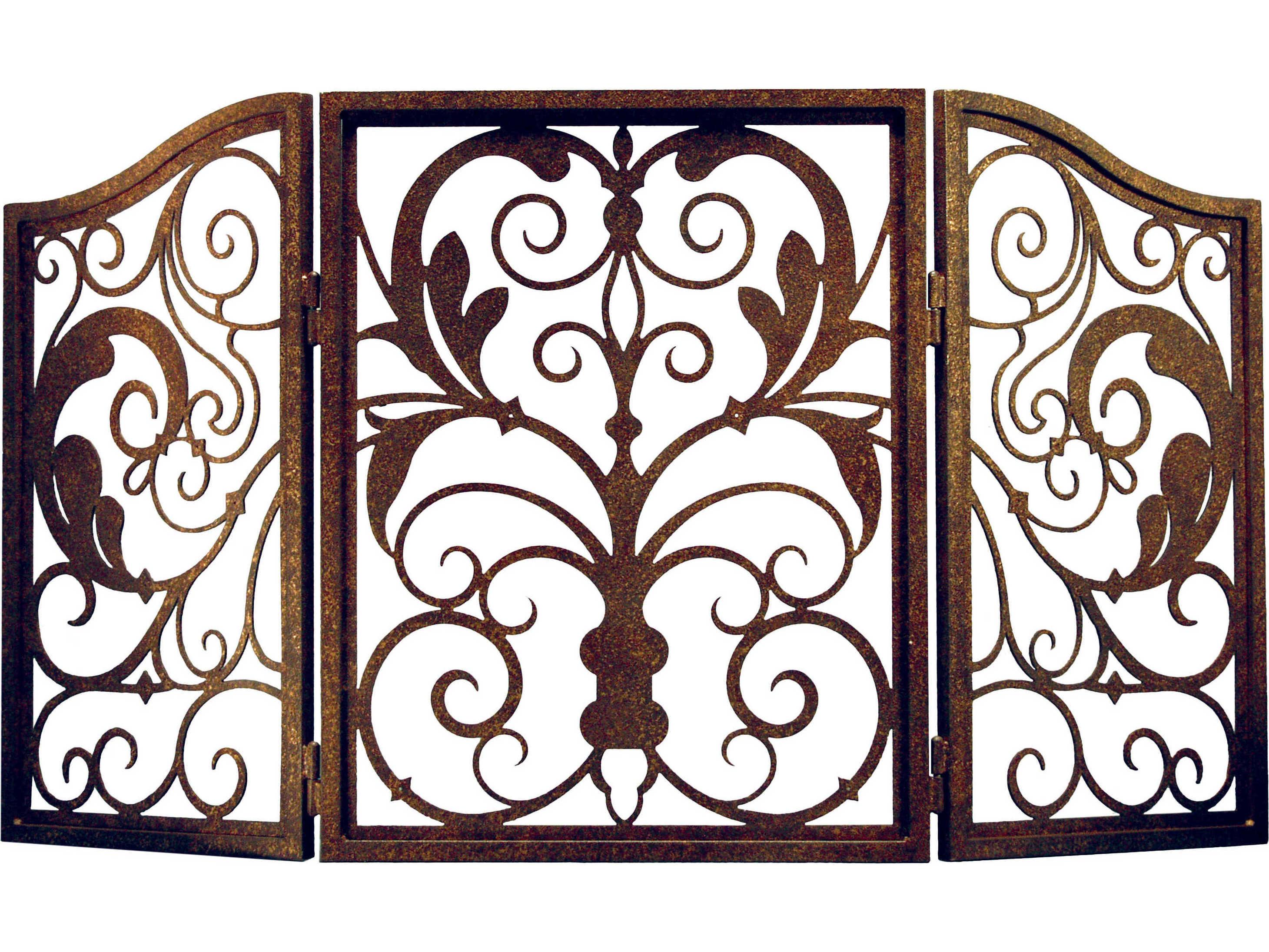 Meyda 54" Venetian Fireplace Screen