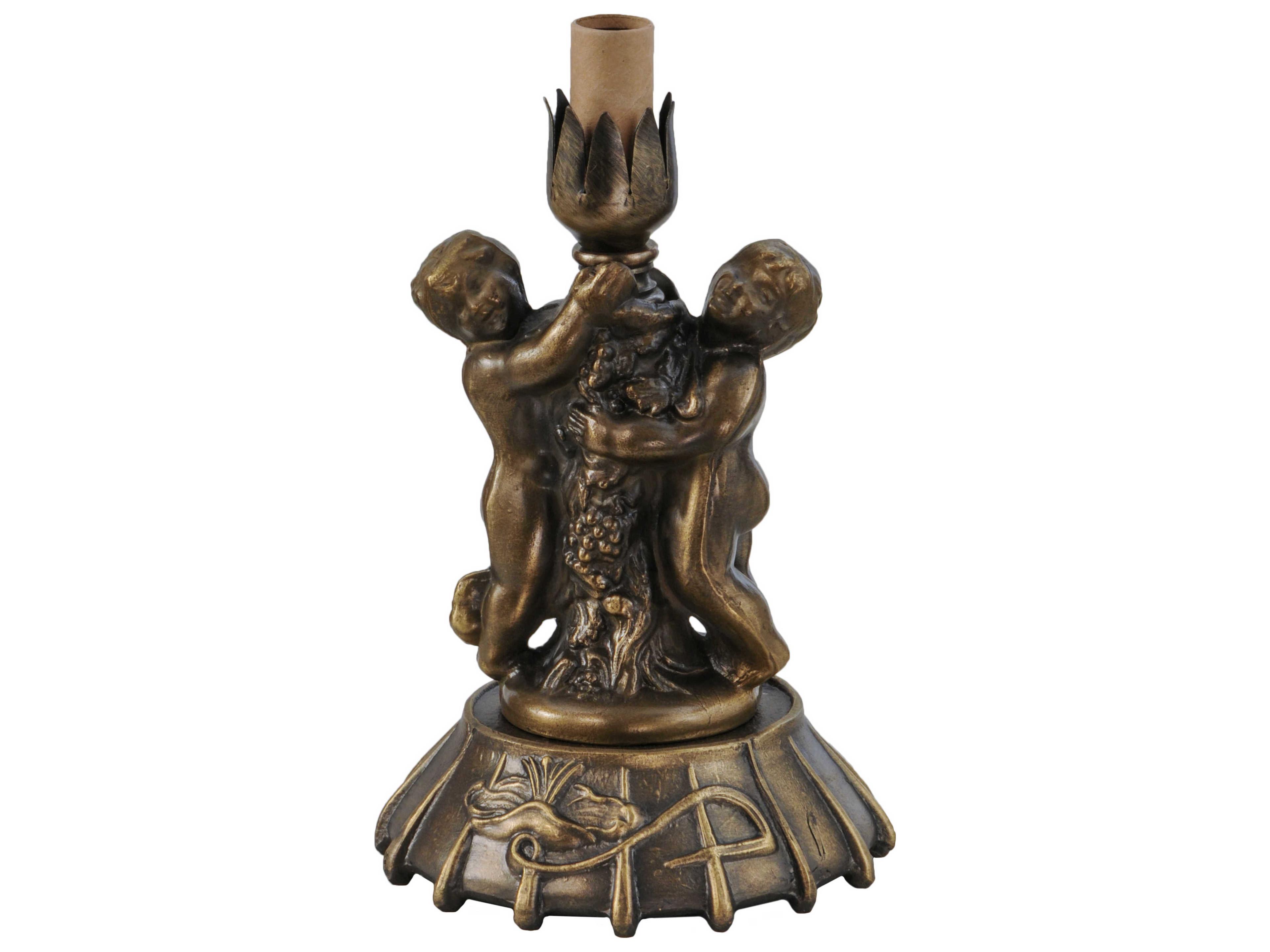 Meyda Twin Cherub Table Lamp Base