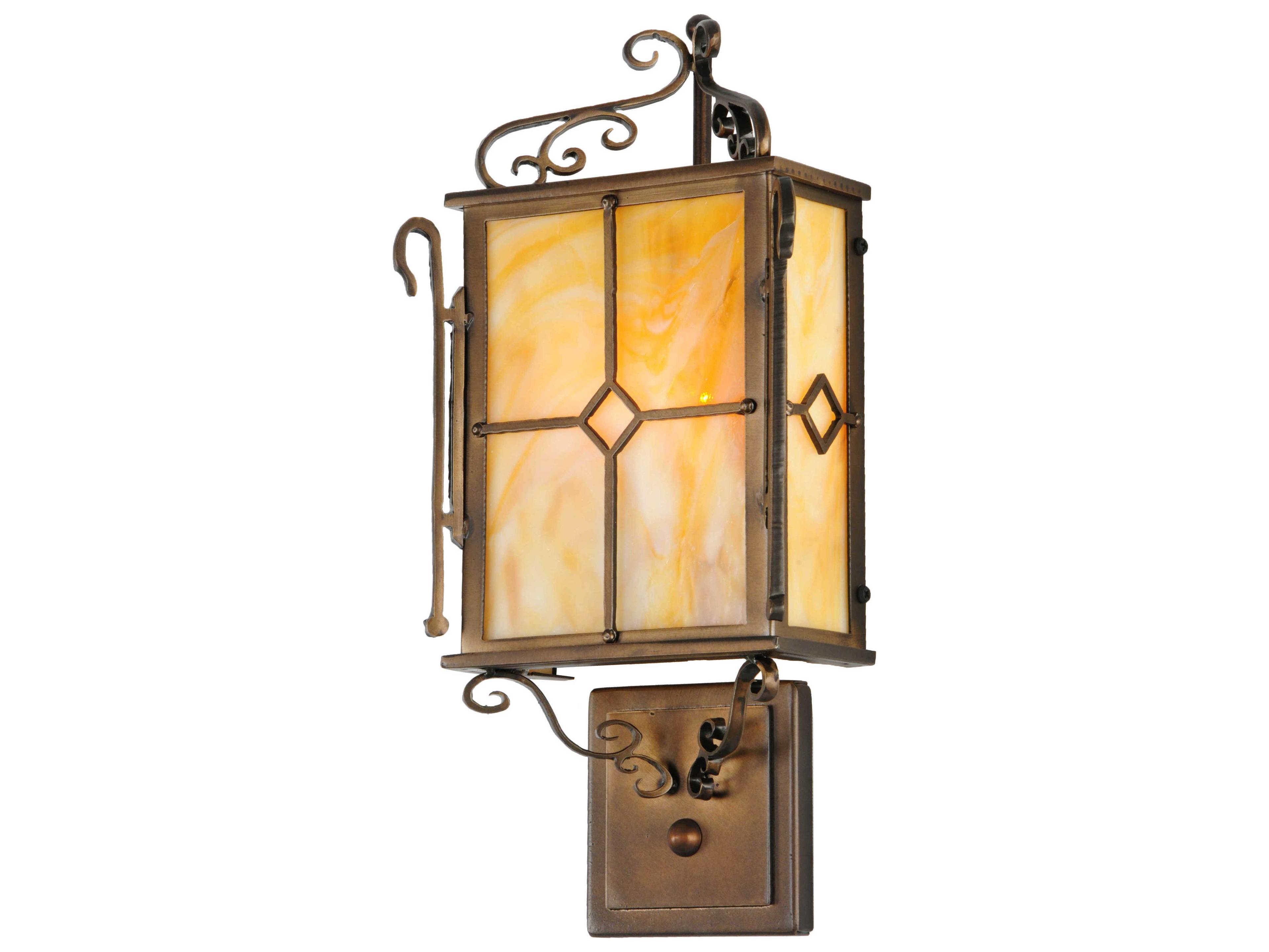 Meyda Standford 2 - Light Outdoor Wall Light