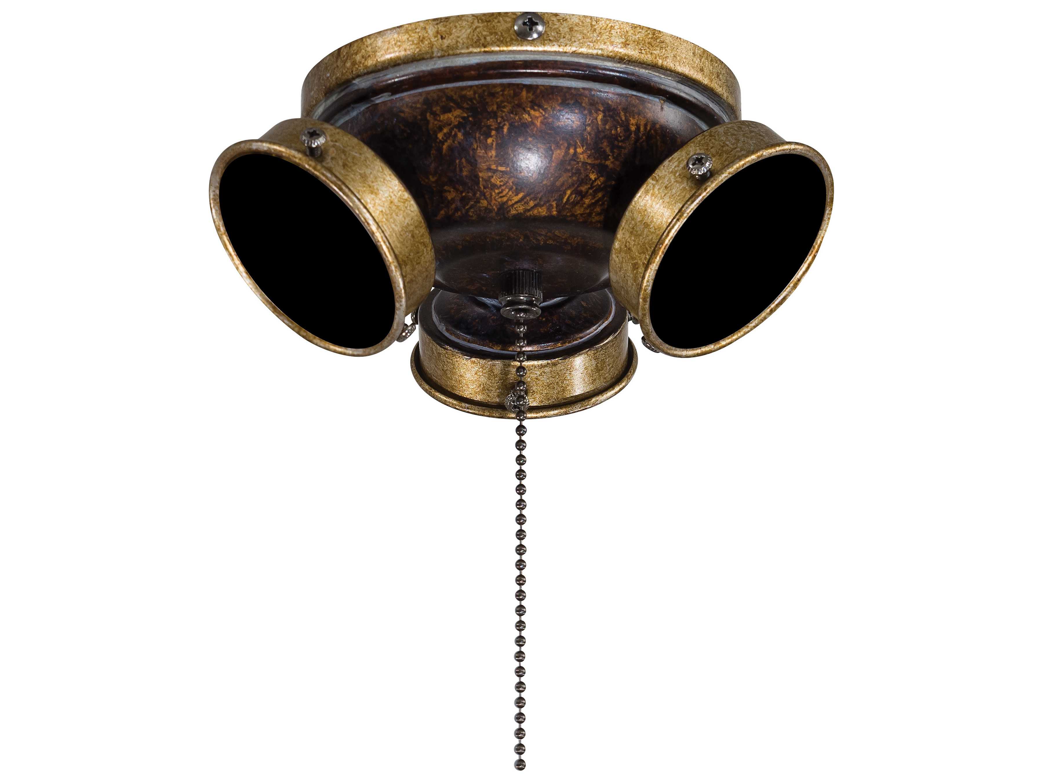 Minka-Aire Mottled Copper 3 - Light Fan Kit