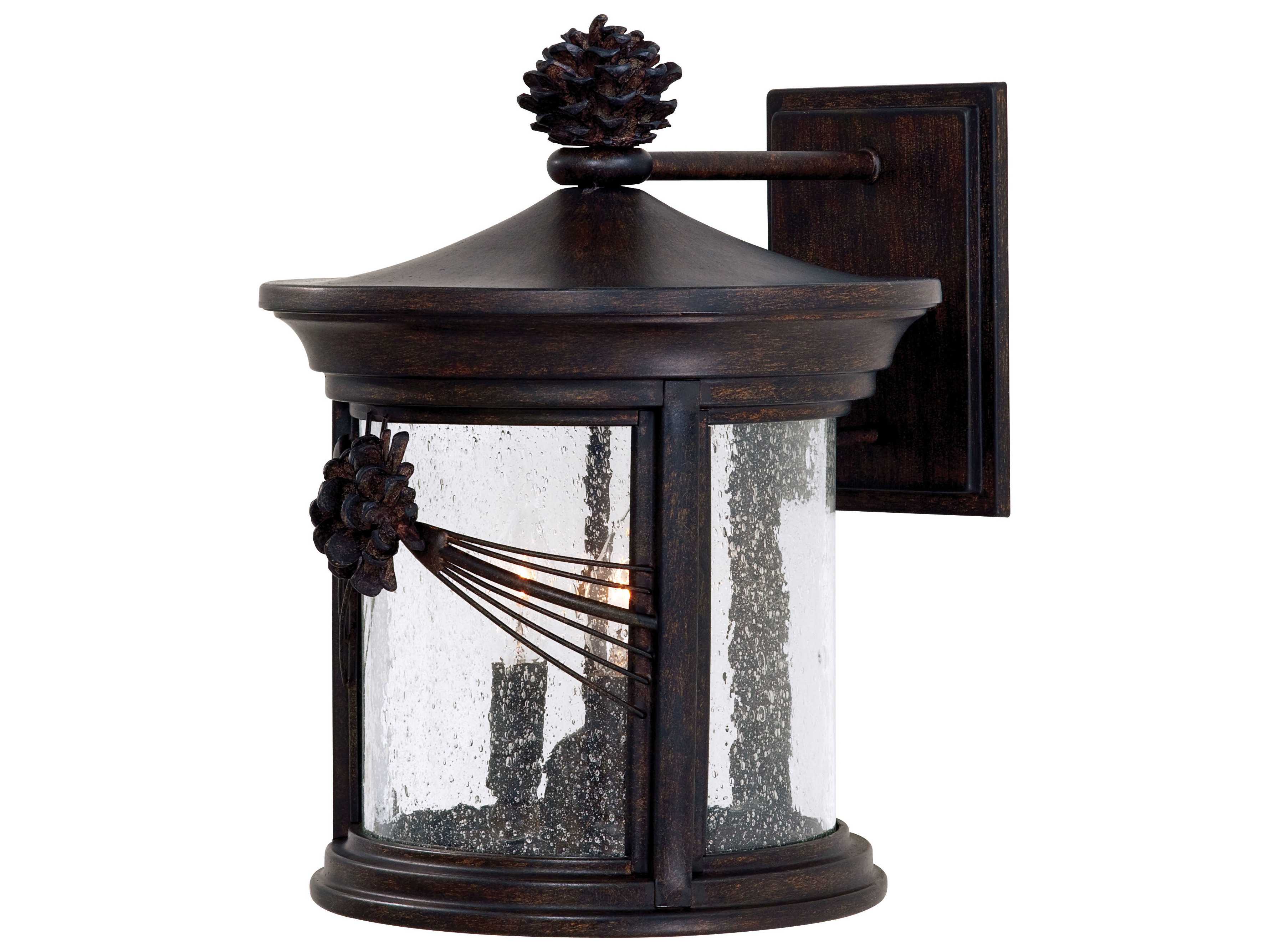 Minka Lavery Abbey Lane Glass Outdoor Wall Light