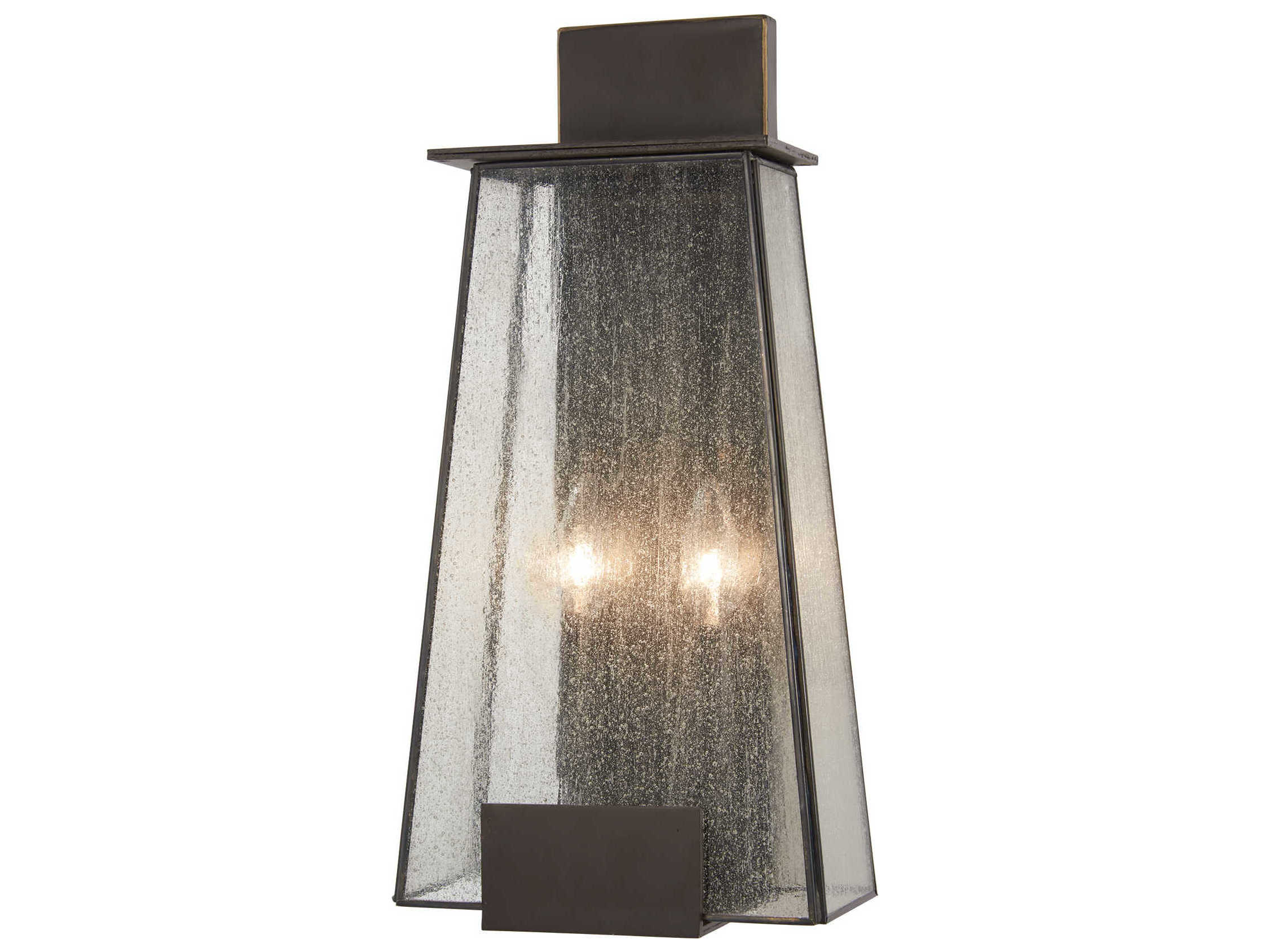 Minka Lavery Bistro Dawn Glass Outdoor Wall Light