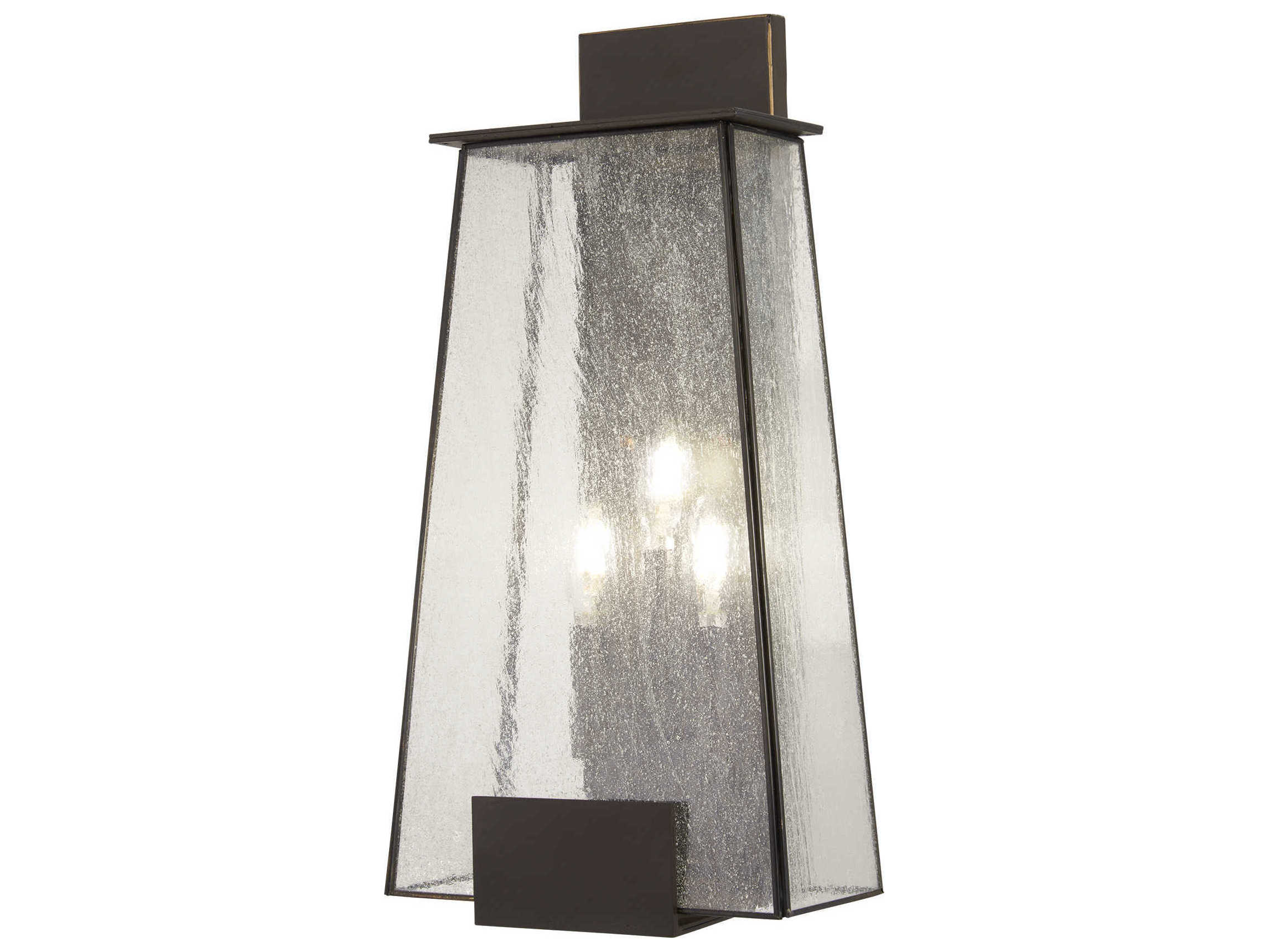 Minka Lavery Bistro Dawn Glass Outdoor Wall Light