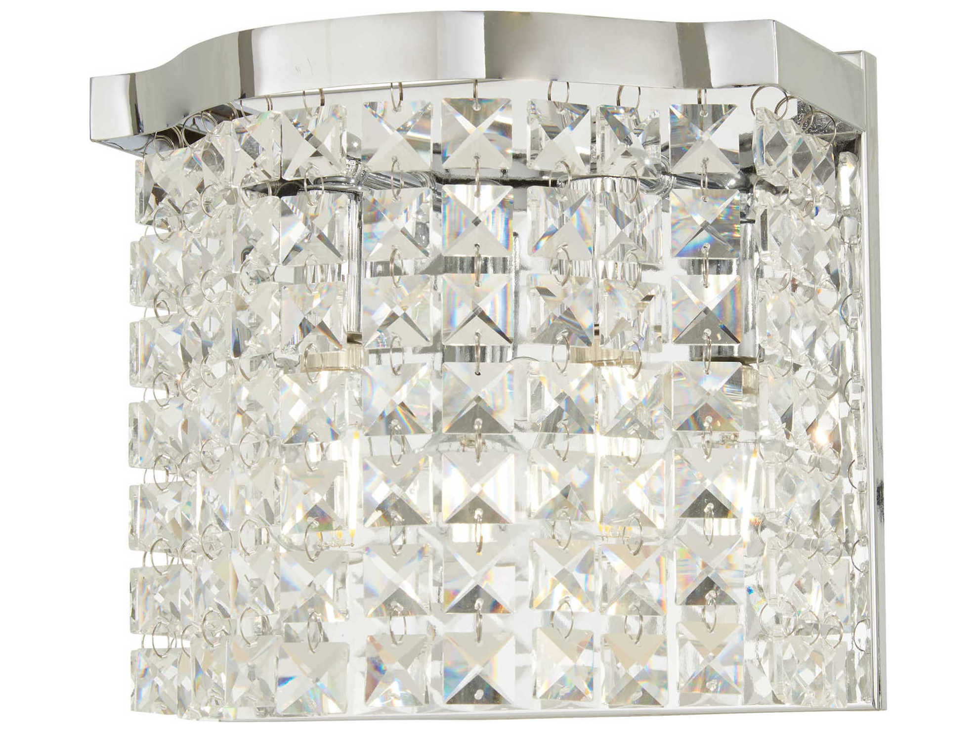 Minka Lavery Concentus 2-Light Chrome Crystal Vanity Light