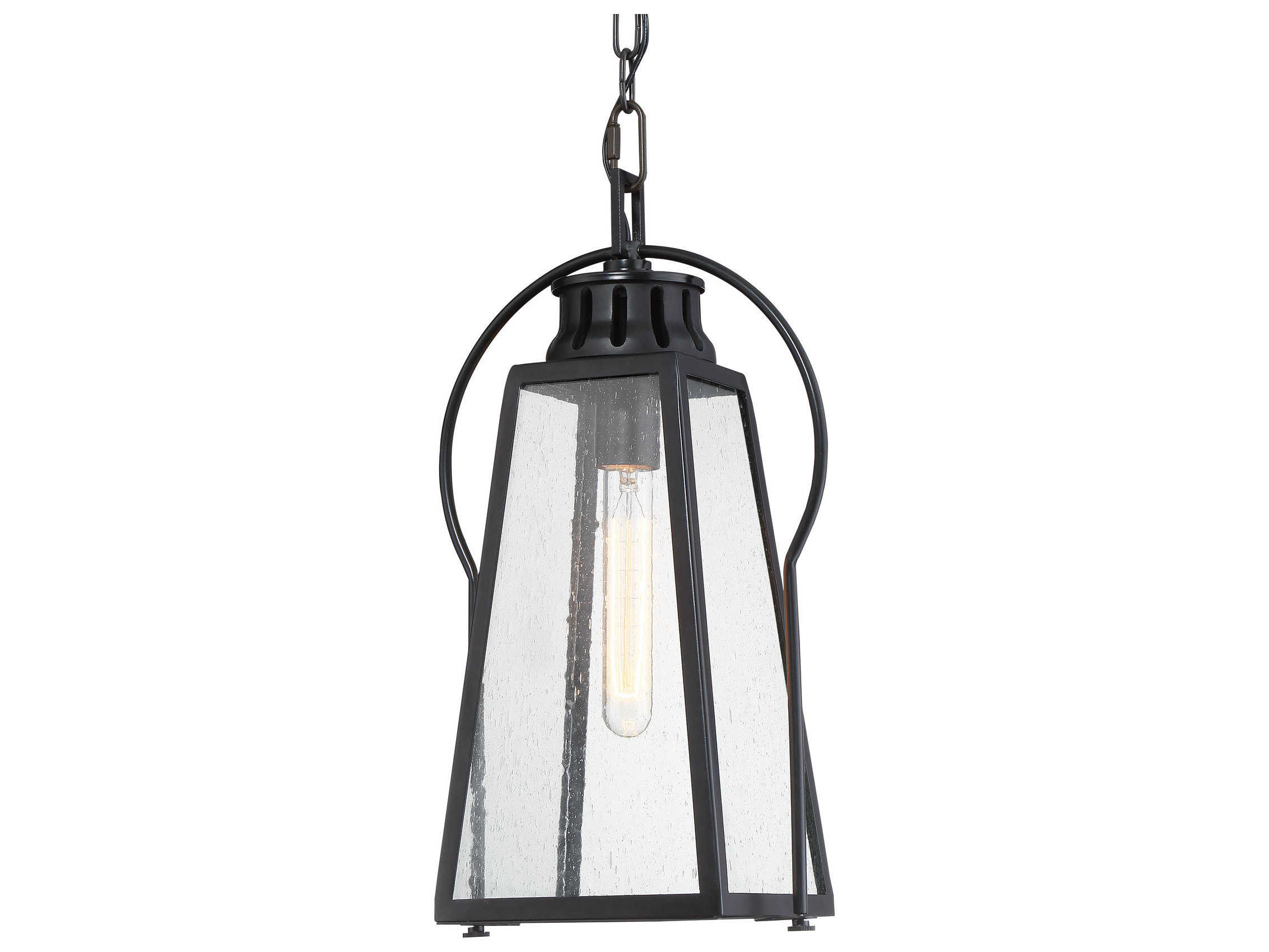 Minka Lavery Halder Bridge 1 - Light Glass Outdoor Hanging Light