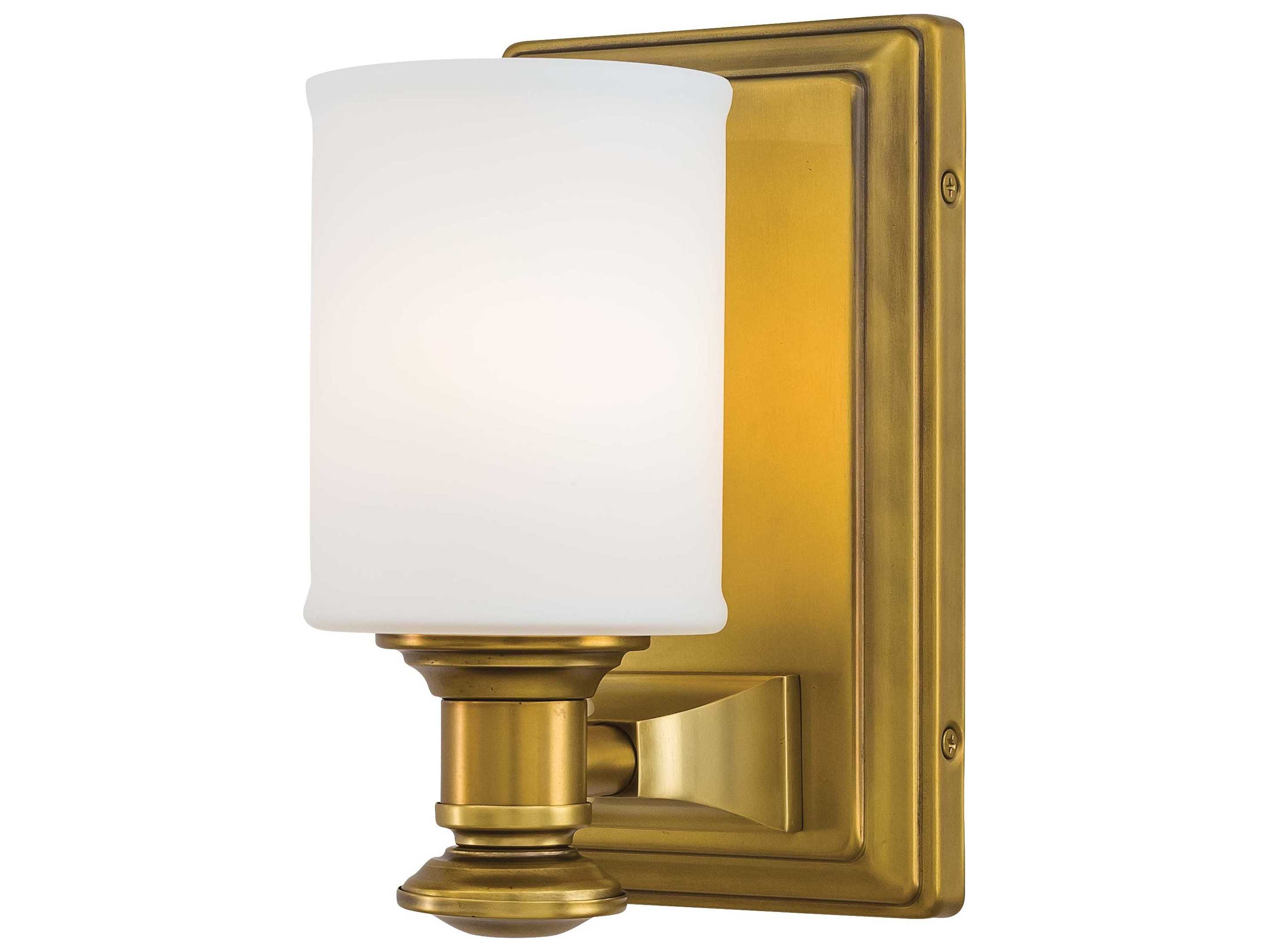 Minka Lavery Harbour Point Liberty Gold Glass LED Wall Sconce
