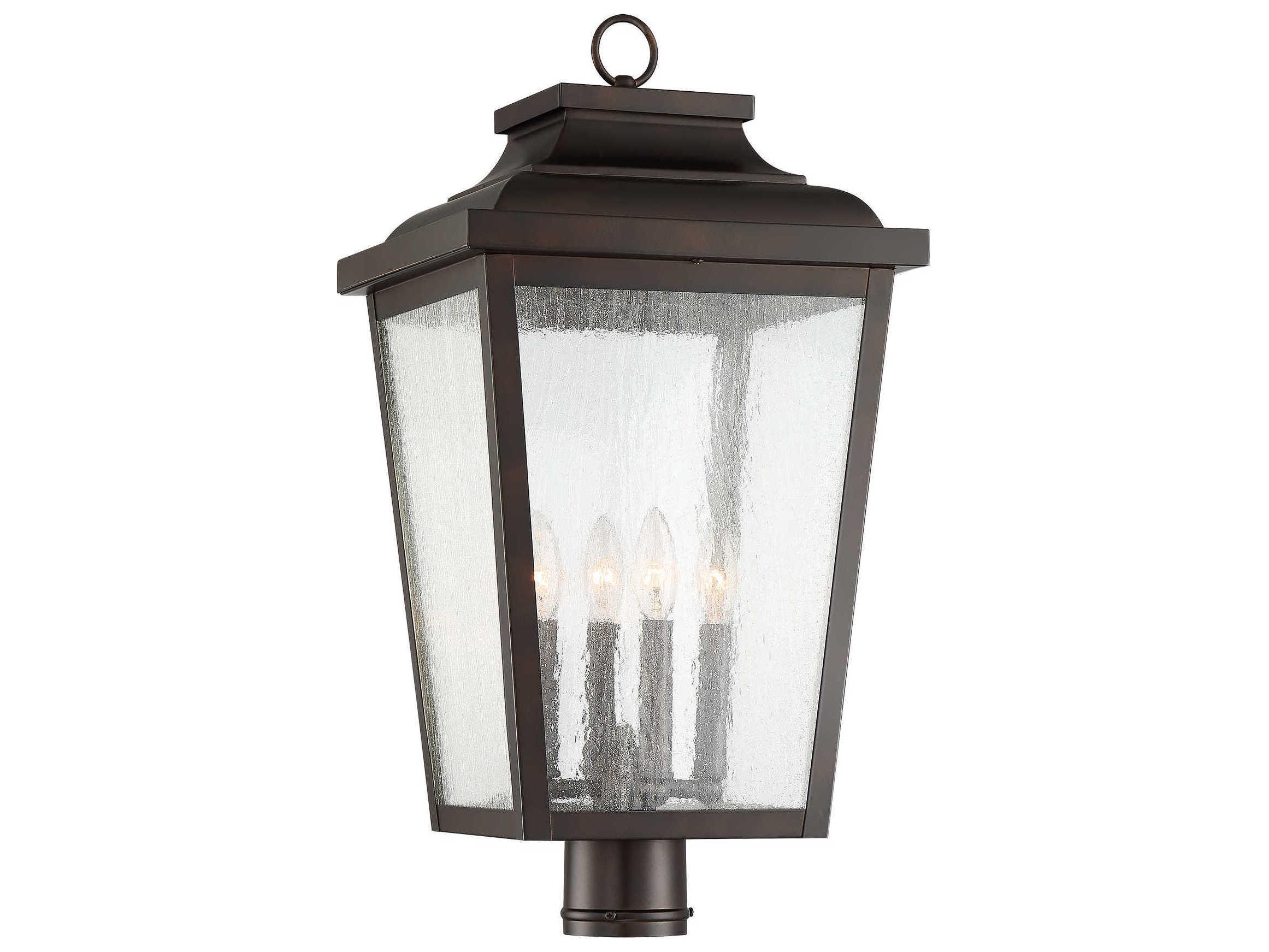 Minka Lavery Irvington Manor 4-Light Outdoor Post Light