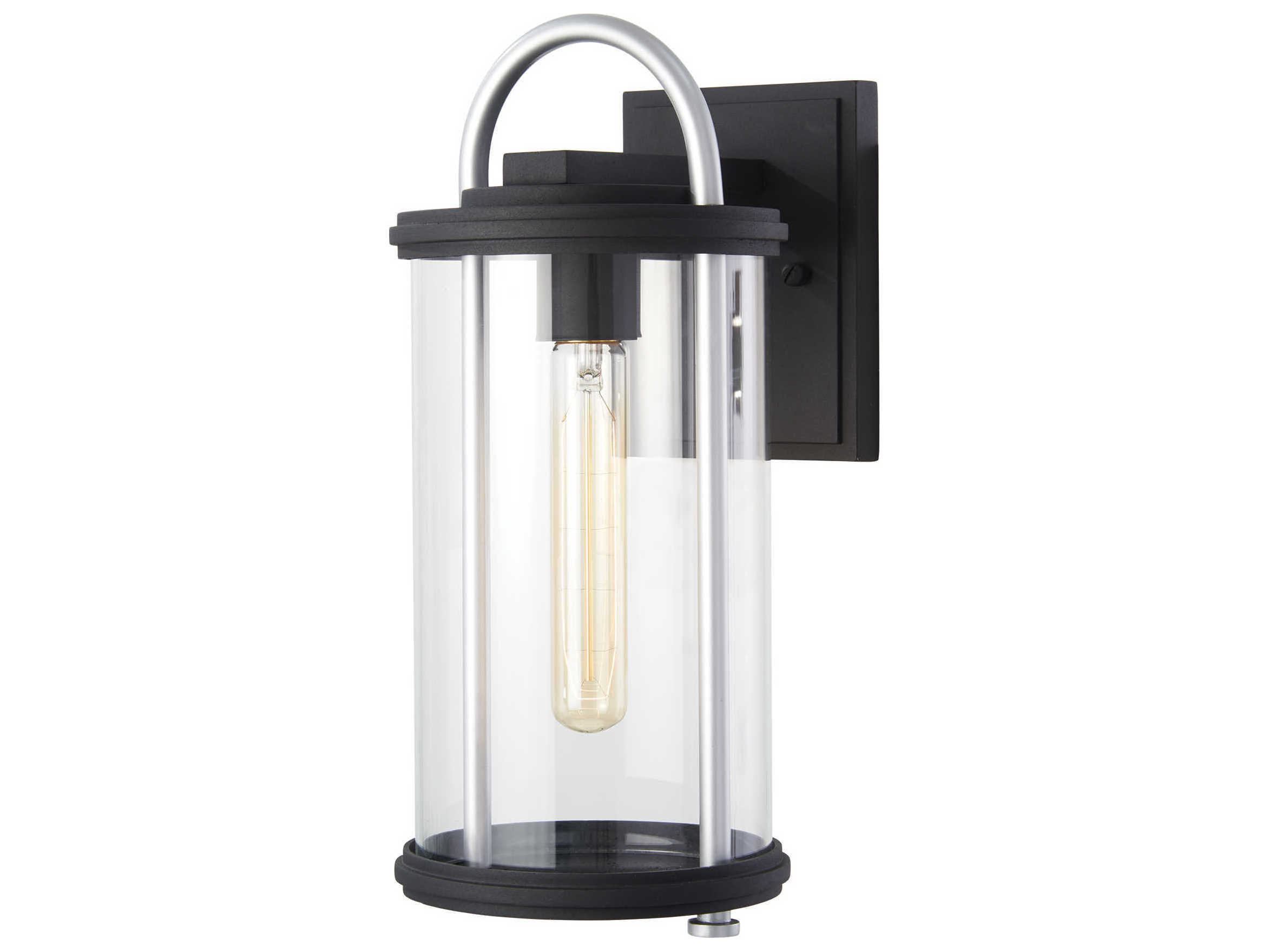 Minka Lavery Keyser Glass Outdoor Wall Light