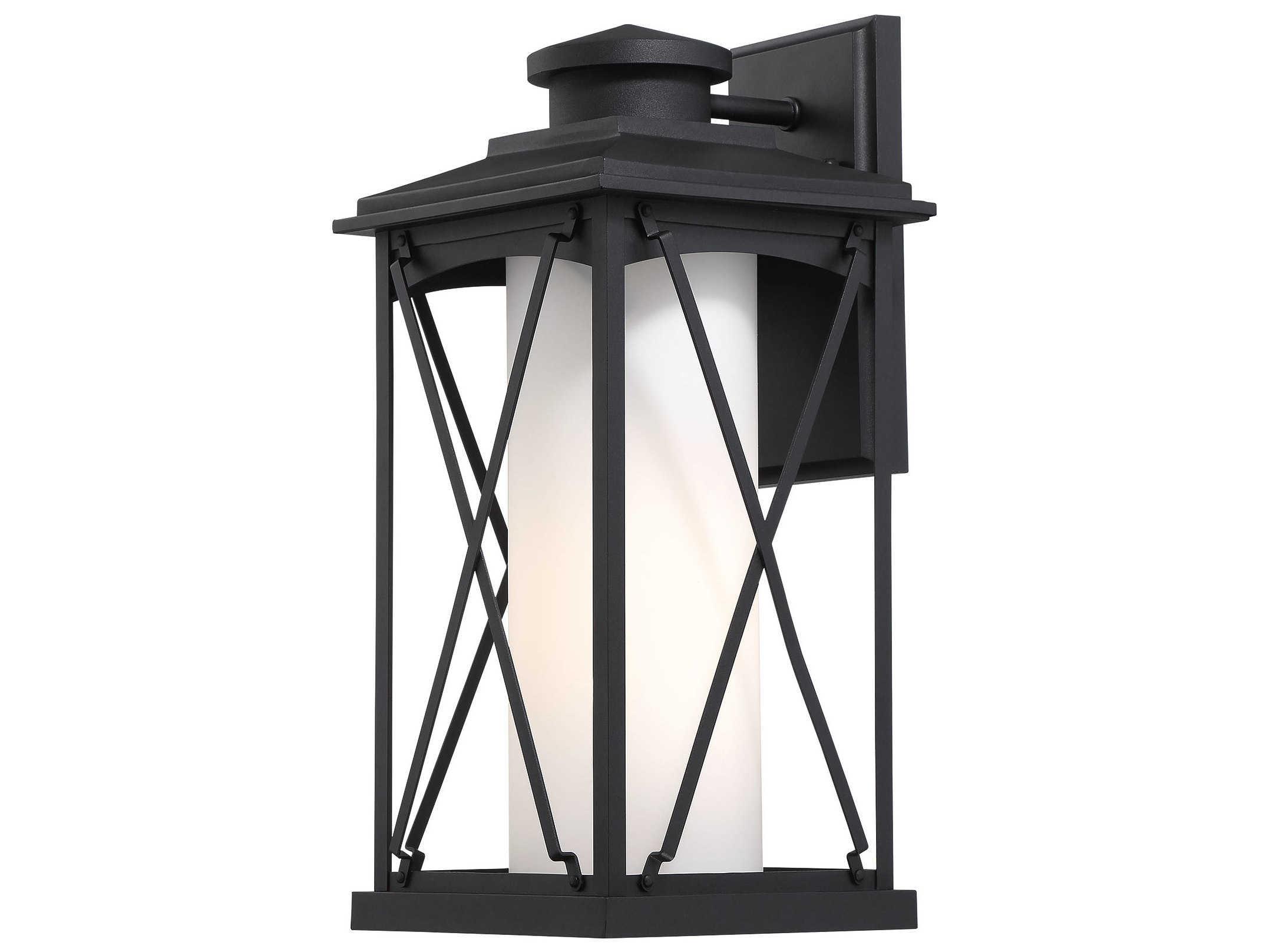 Minka Lavery Lansdale 1 - Light Glass Outdoor Wall Light