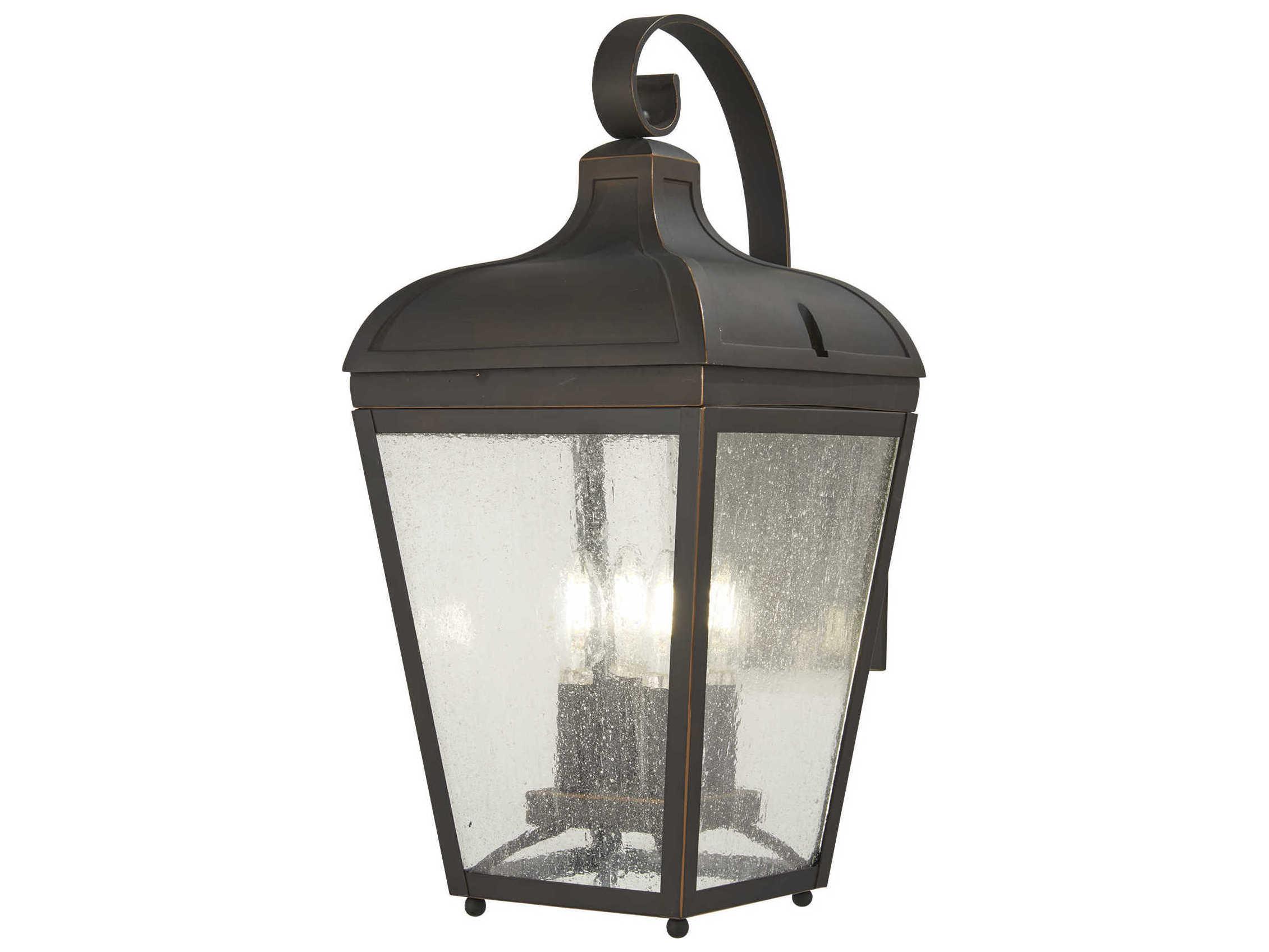 Minka Lavery Marquee Glass Outdoor Wall Light