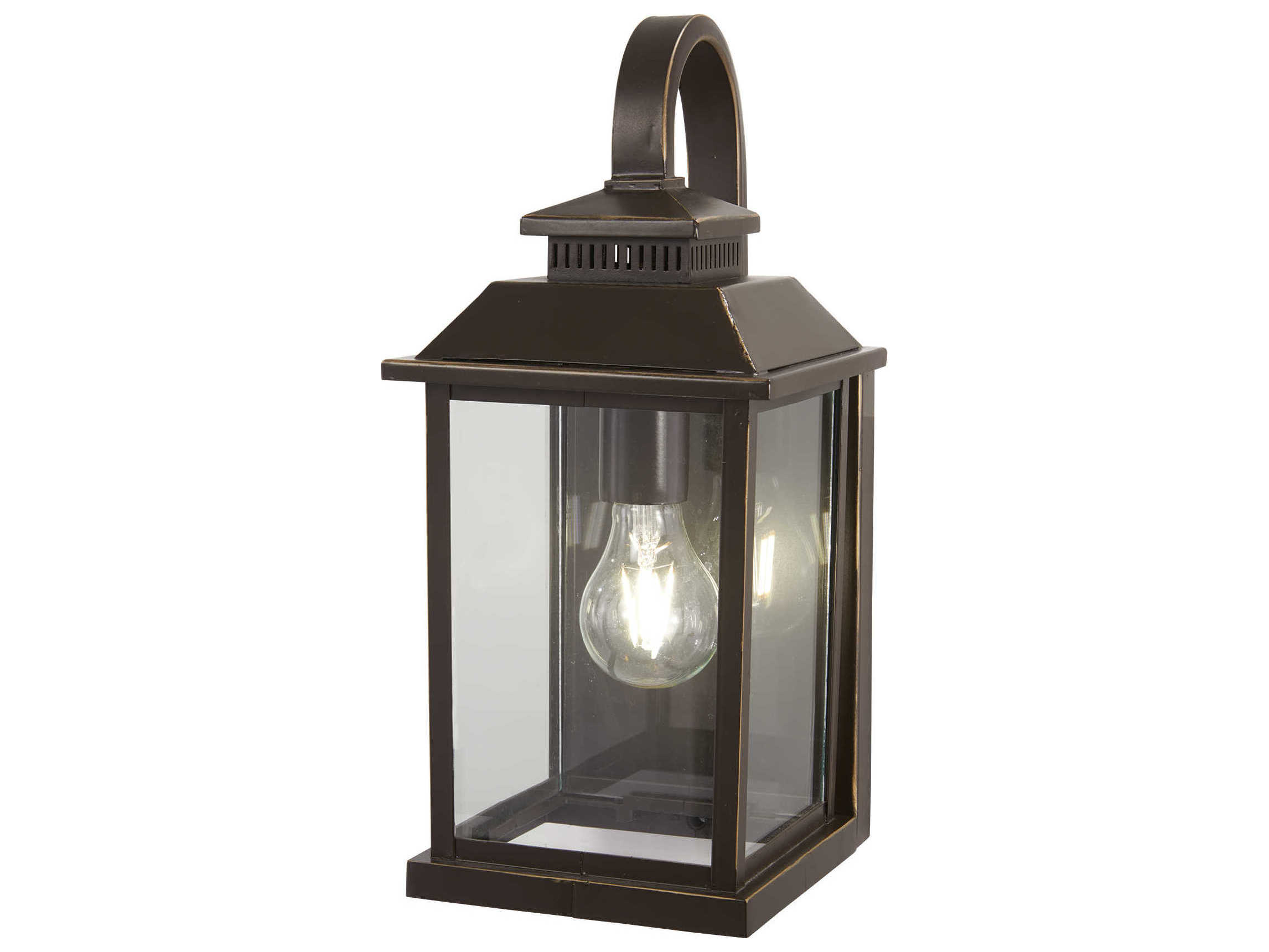 Minka Lavery Miners Loft Glass Outdoor Wall Light