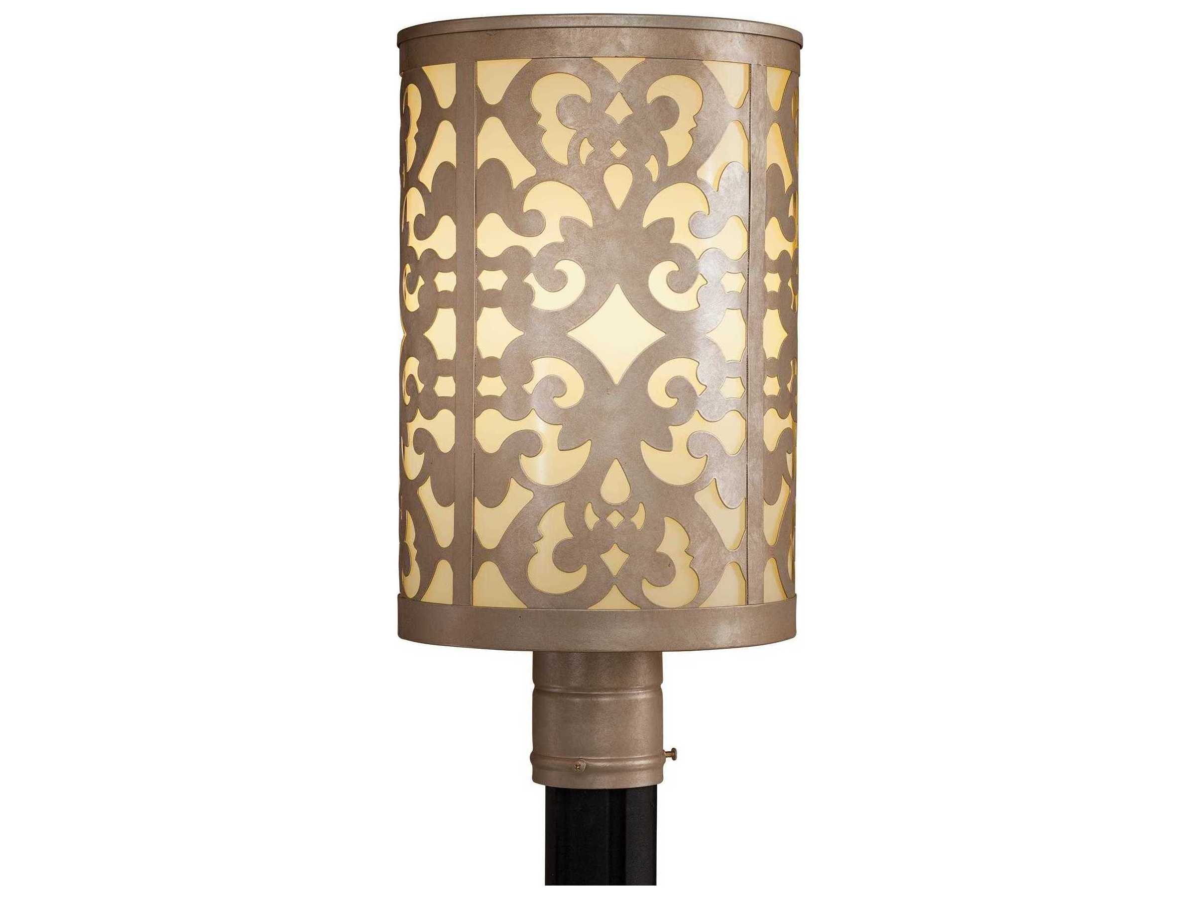 Minka Lavery Glass Outdoor Post Light
