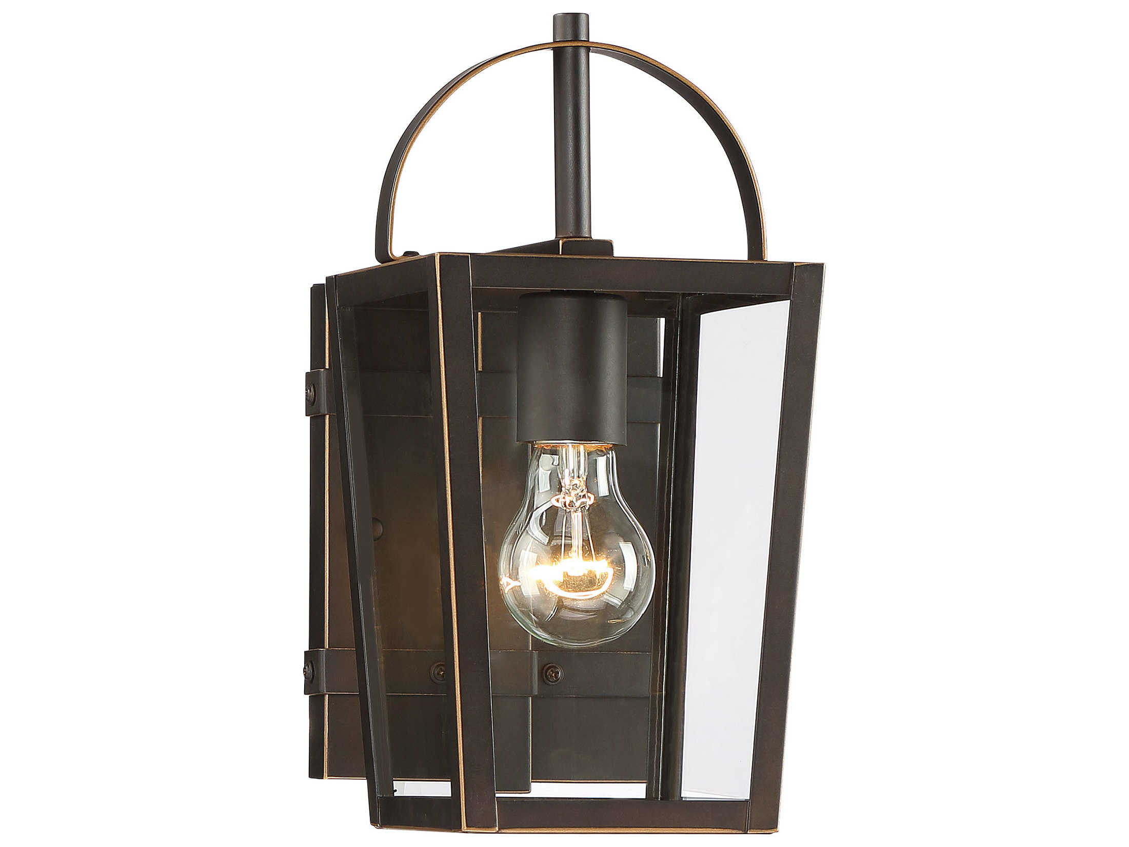 Minka Lavery Rangeline 1 - Light Glass Outdoor Wall Light
