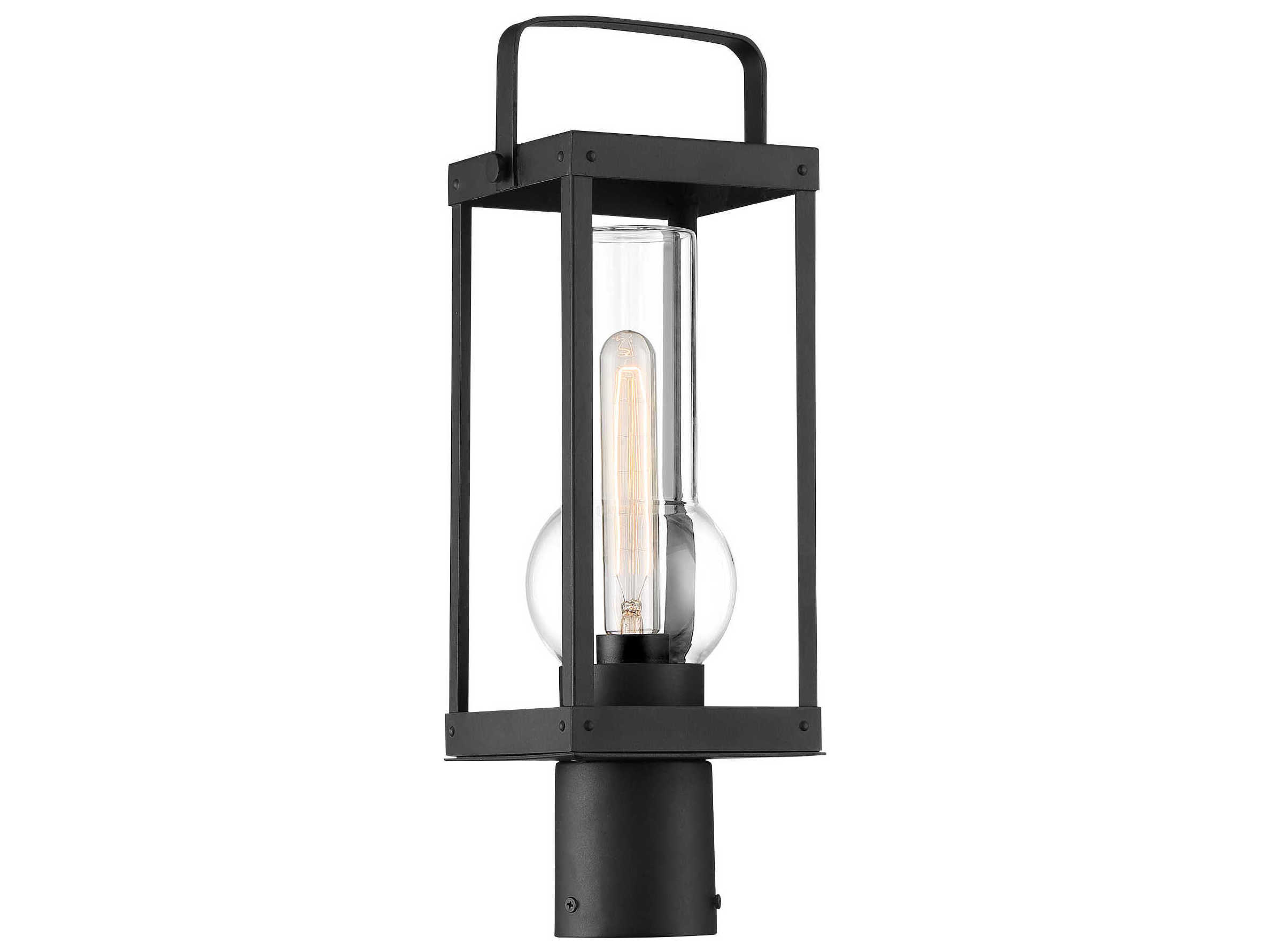Minka Lavery Sullivans Landing 1 - Light Glass Outdoor Post Light